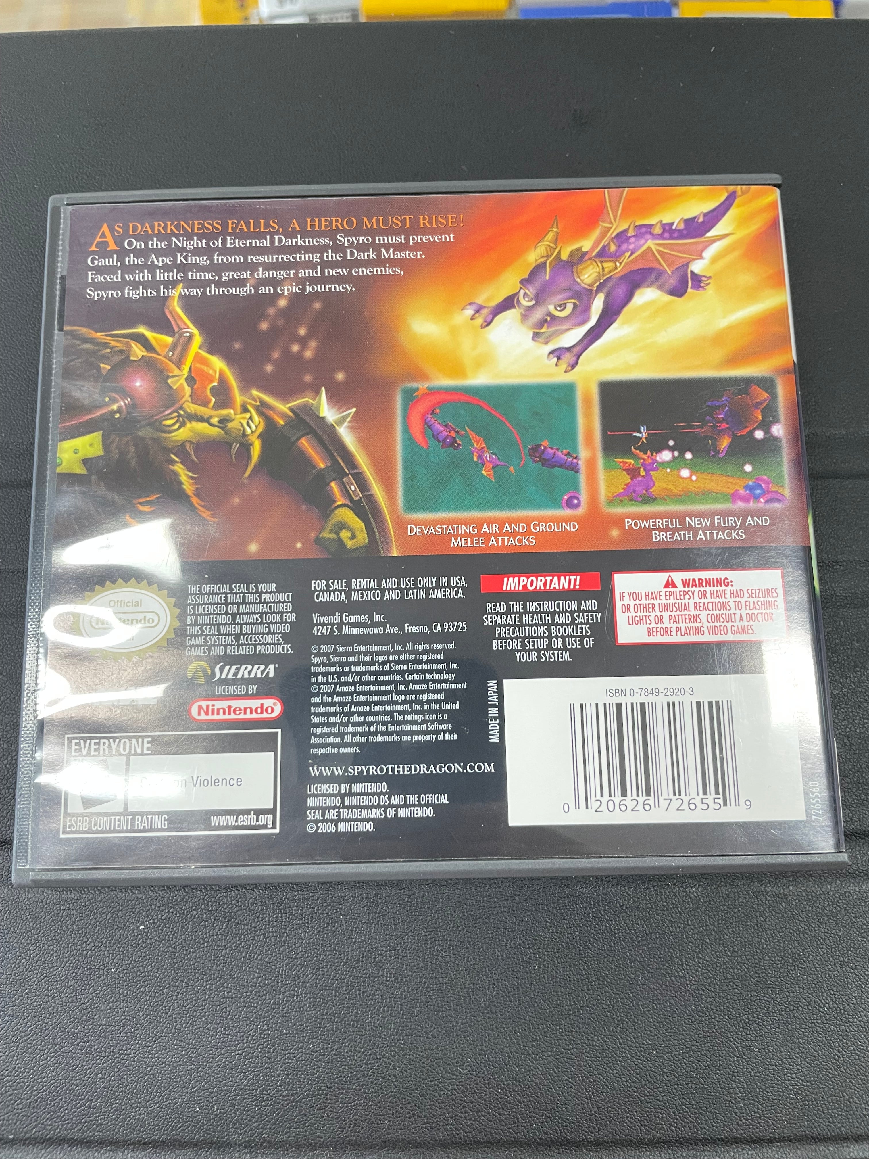 Spyro The Eternal Night