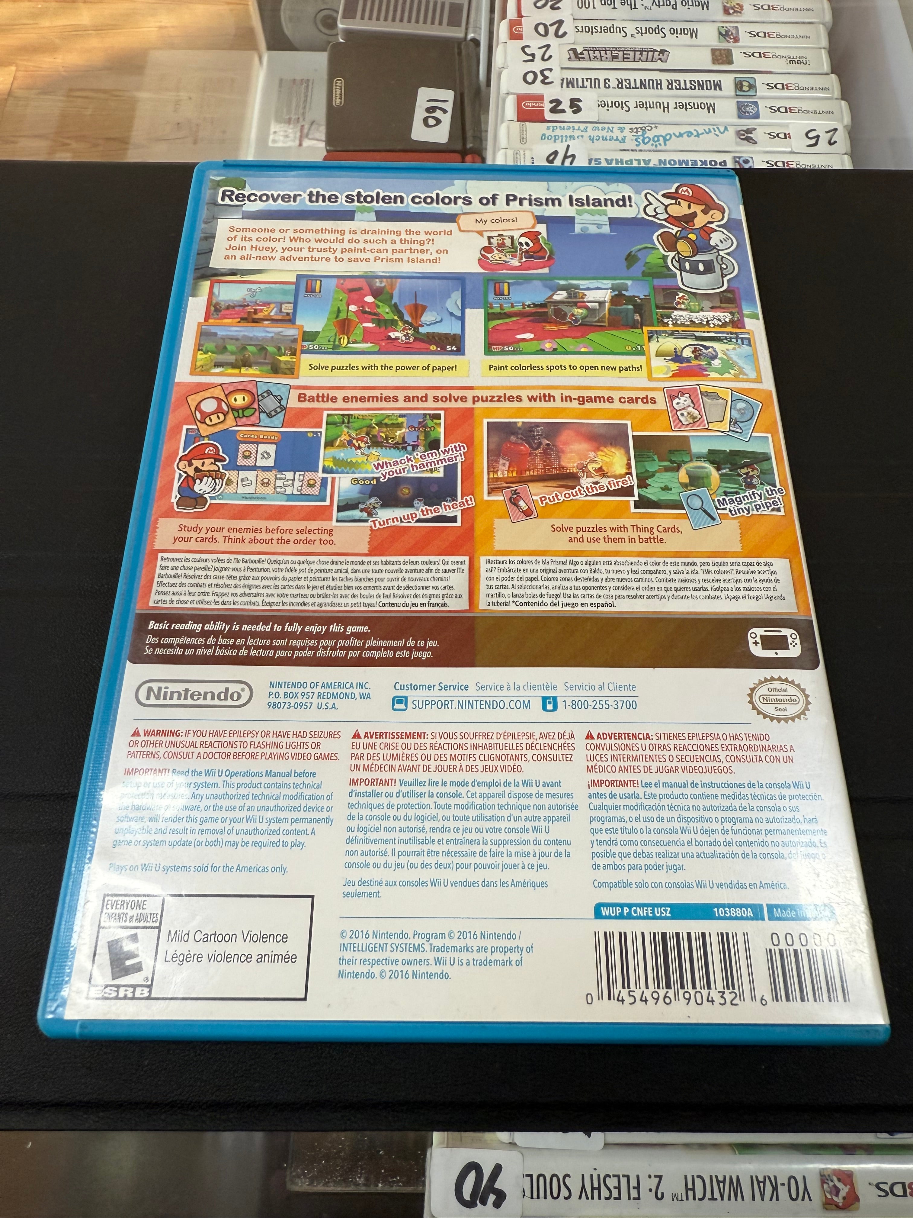 Paper Mario Color Splash