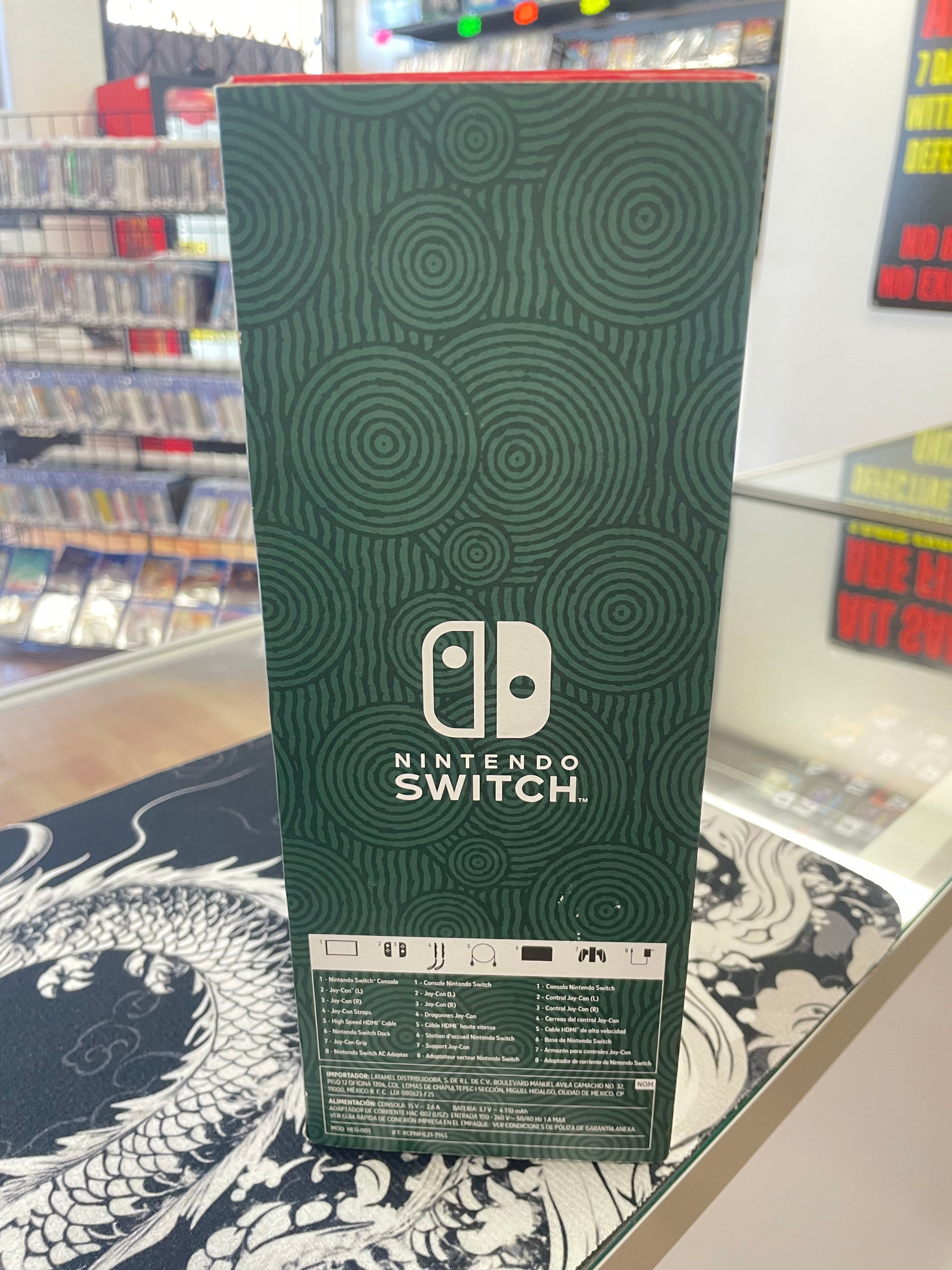 Legend of Zelda tears of the kingdom Nintendo switch oled