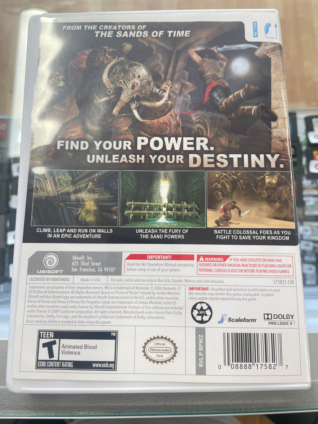 Prince of Persia the forgotten sands