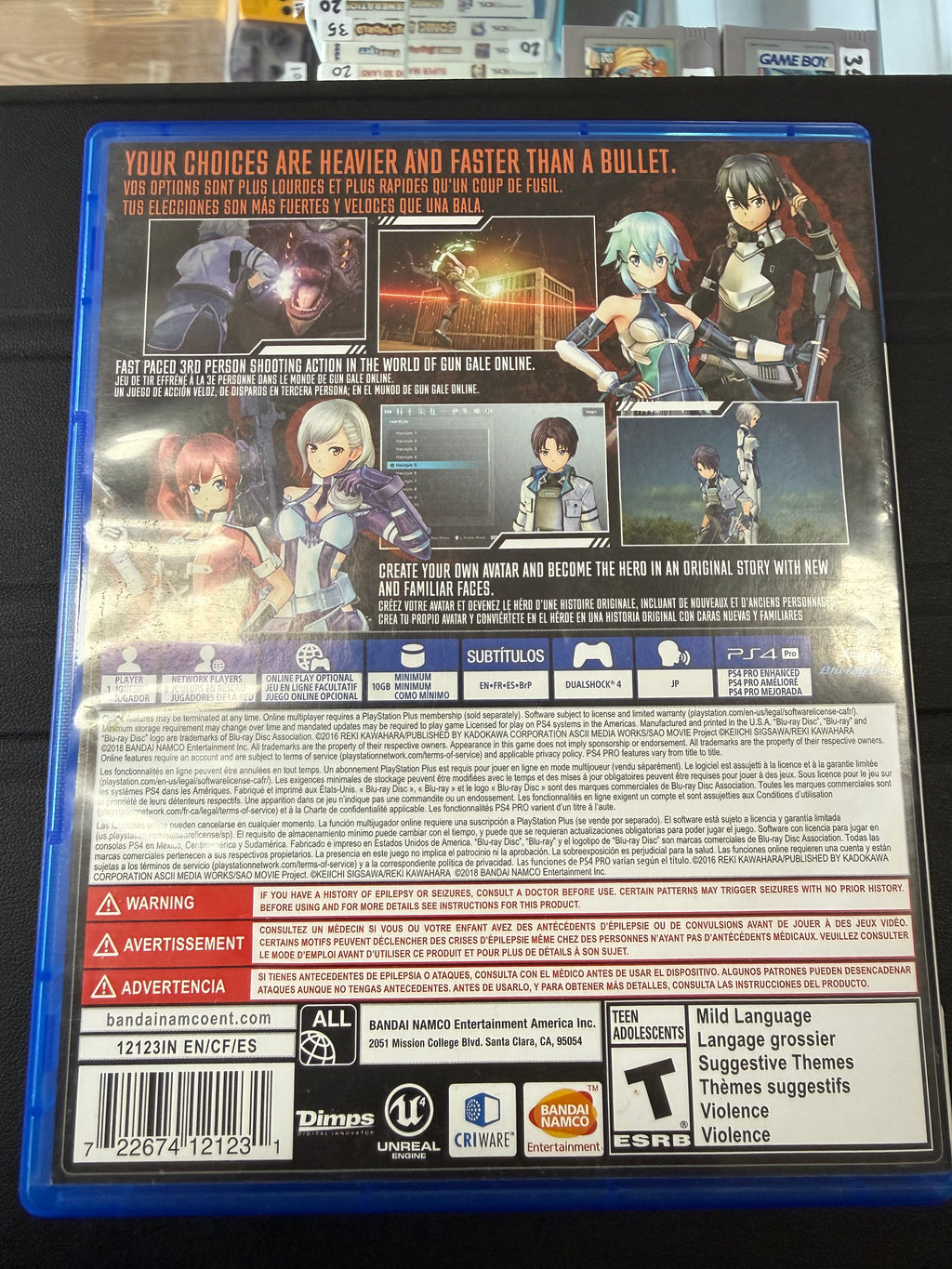 Sword Art Online: Fatal Bullet