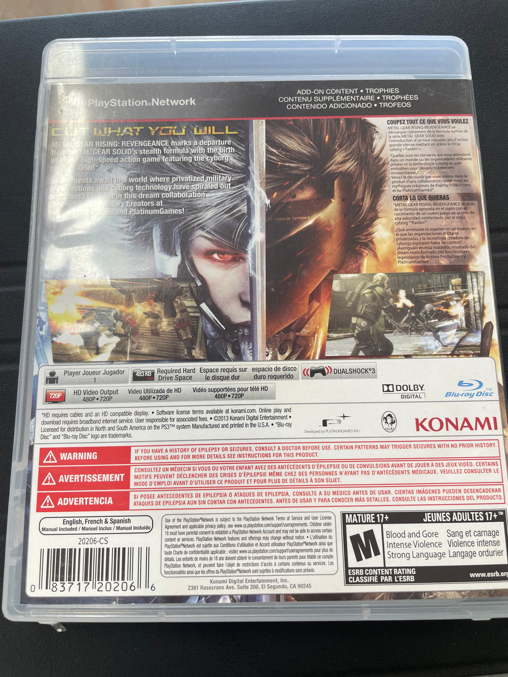 Metal gear Rising Revengeance