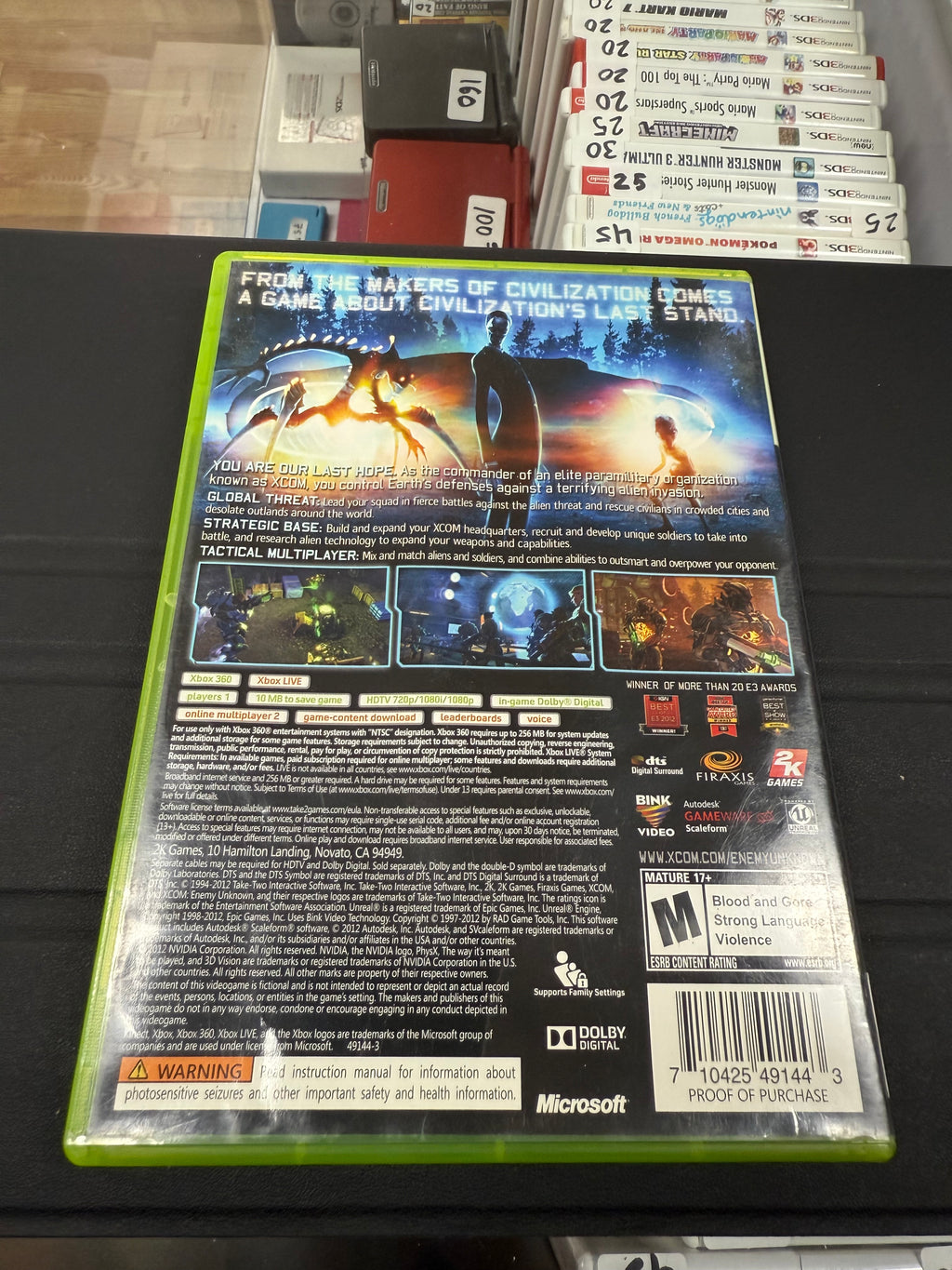 XCOM Enemy Unknown