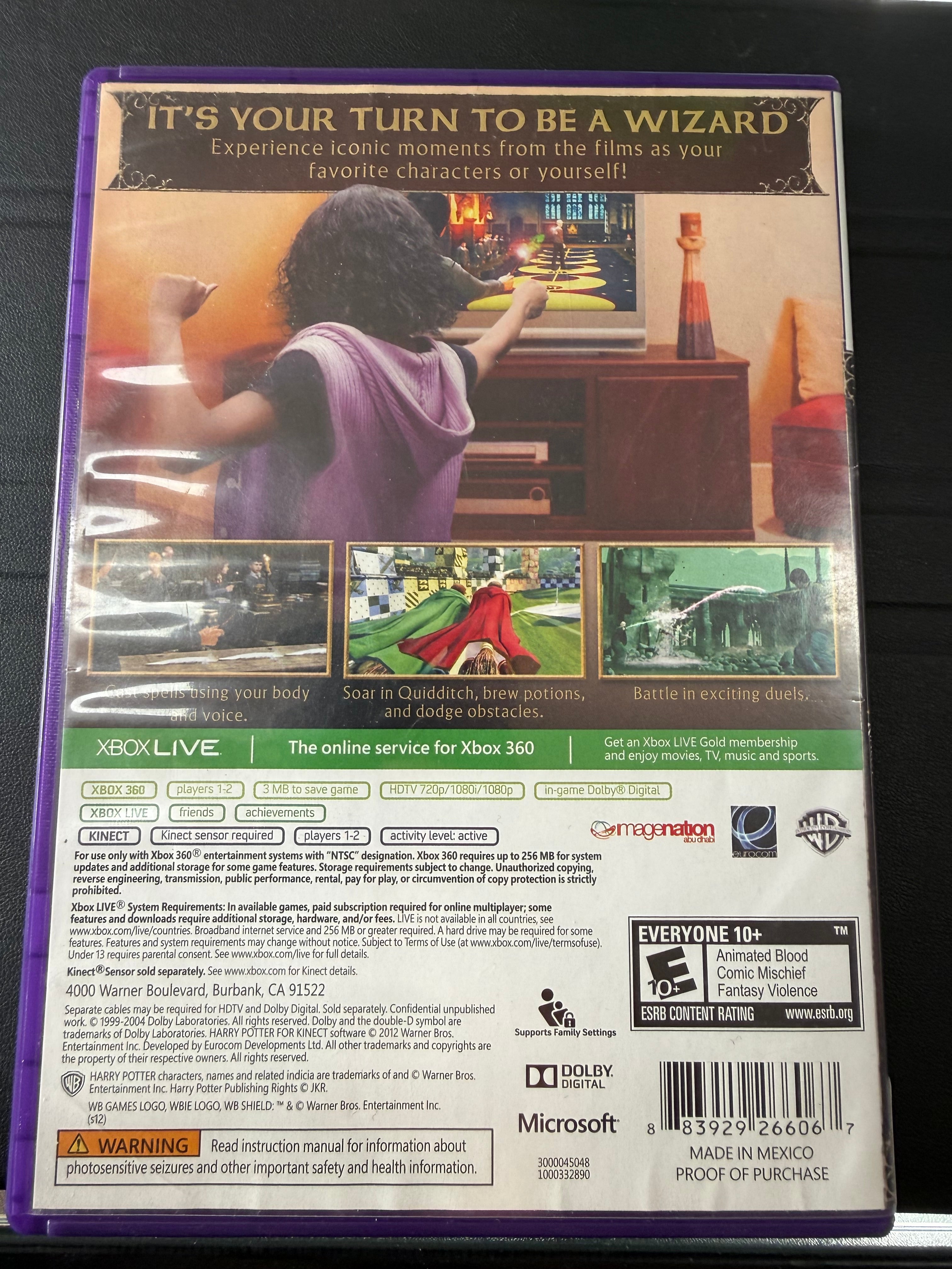 Harry Potter For Kinect