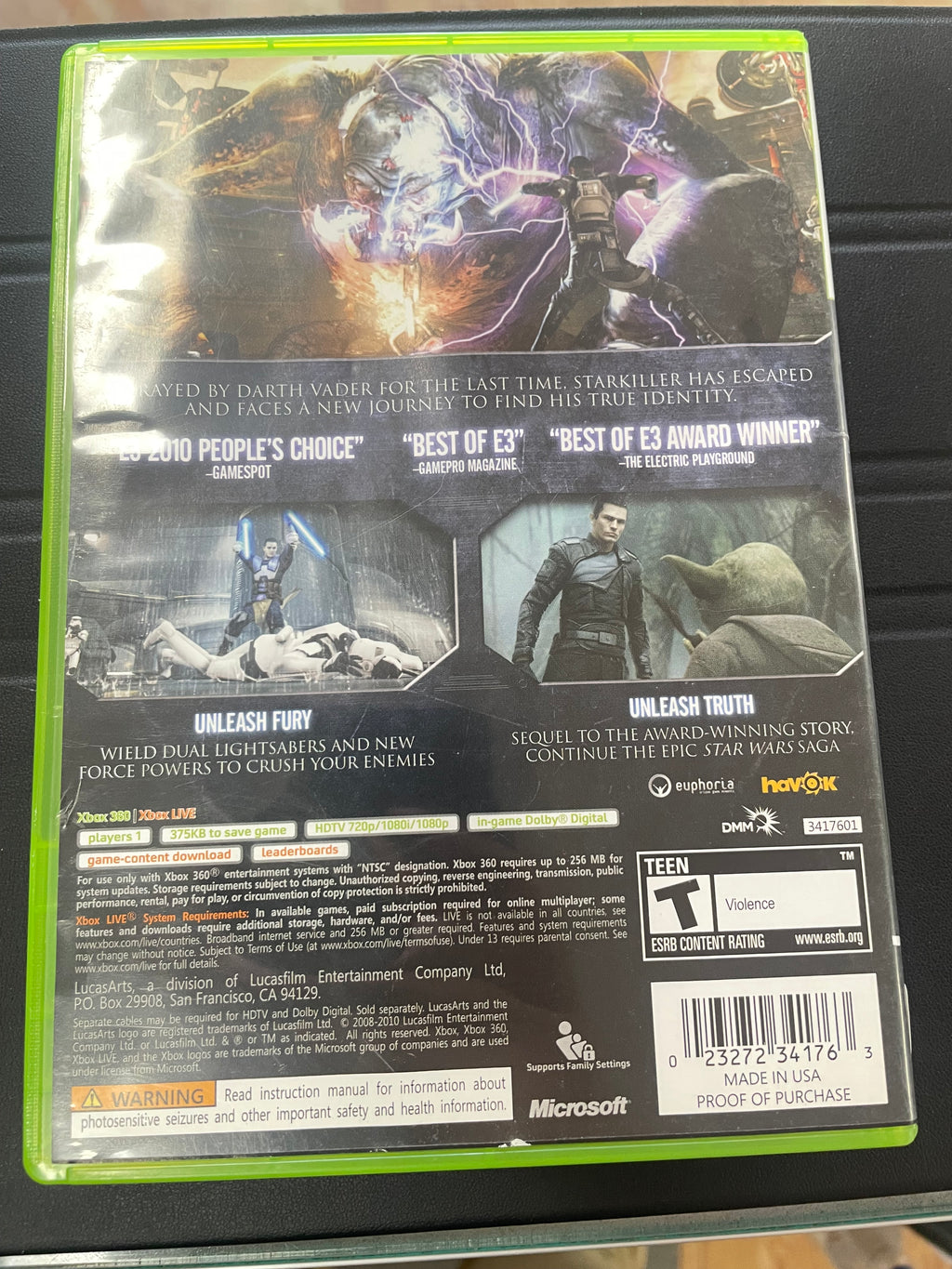 Star Wars The Force Unleashed II