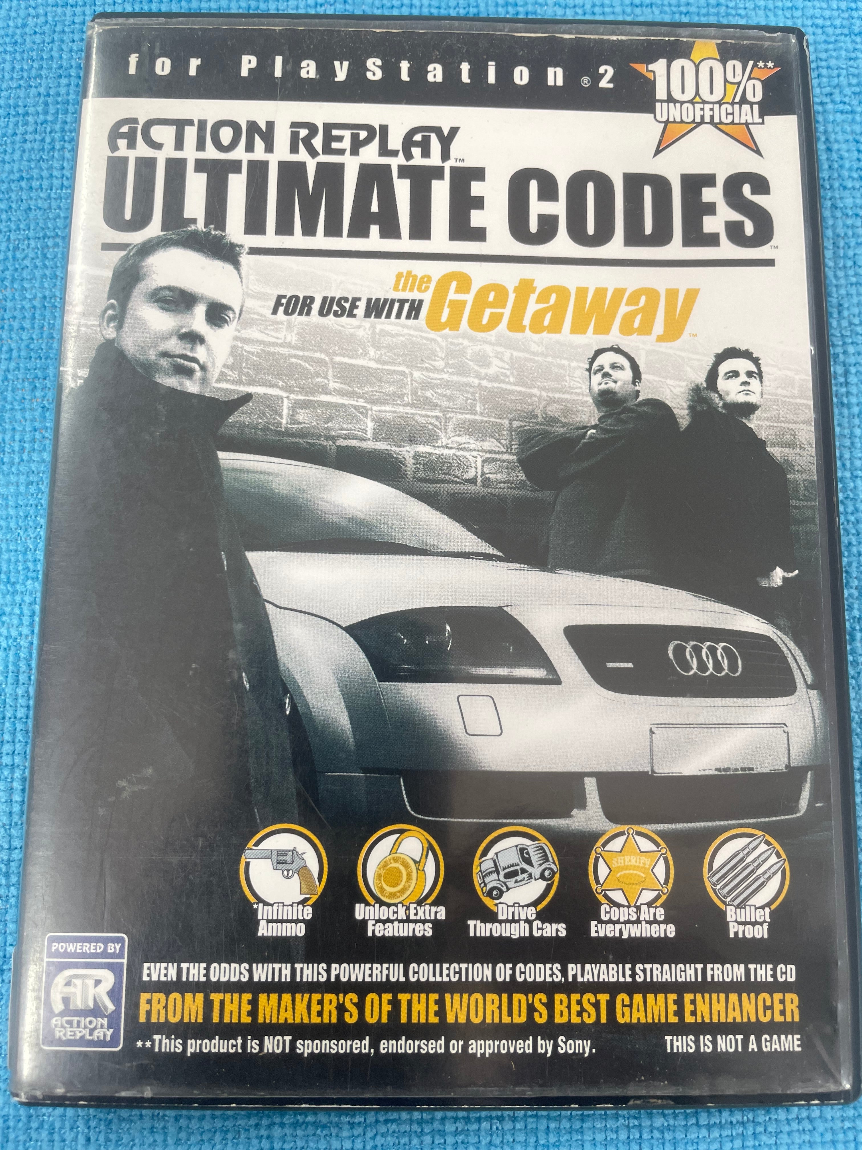 Action Replay Ultimate Code The Getaway
