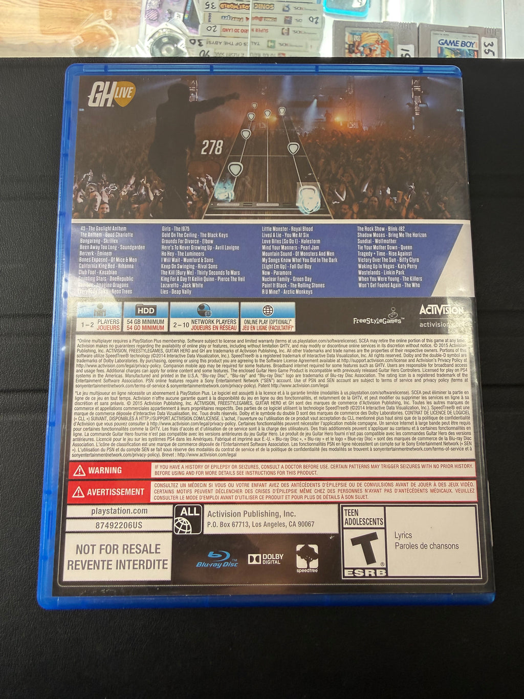 Guitar Hero Live (Game Only)