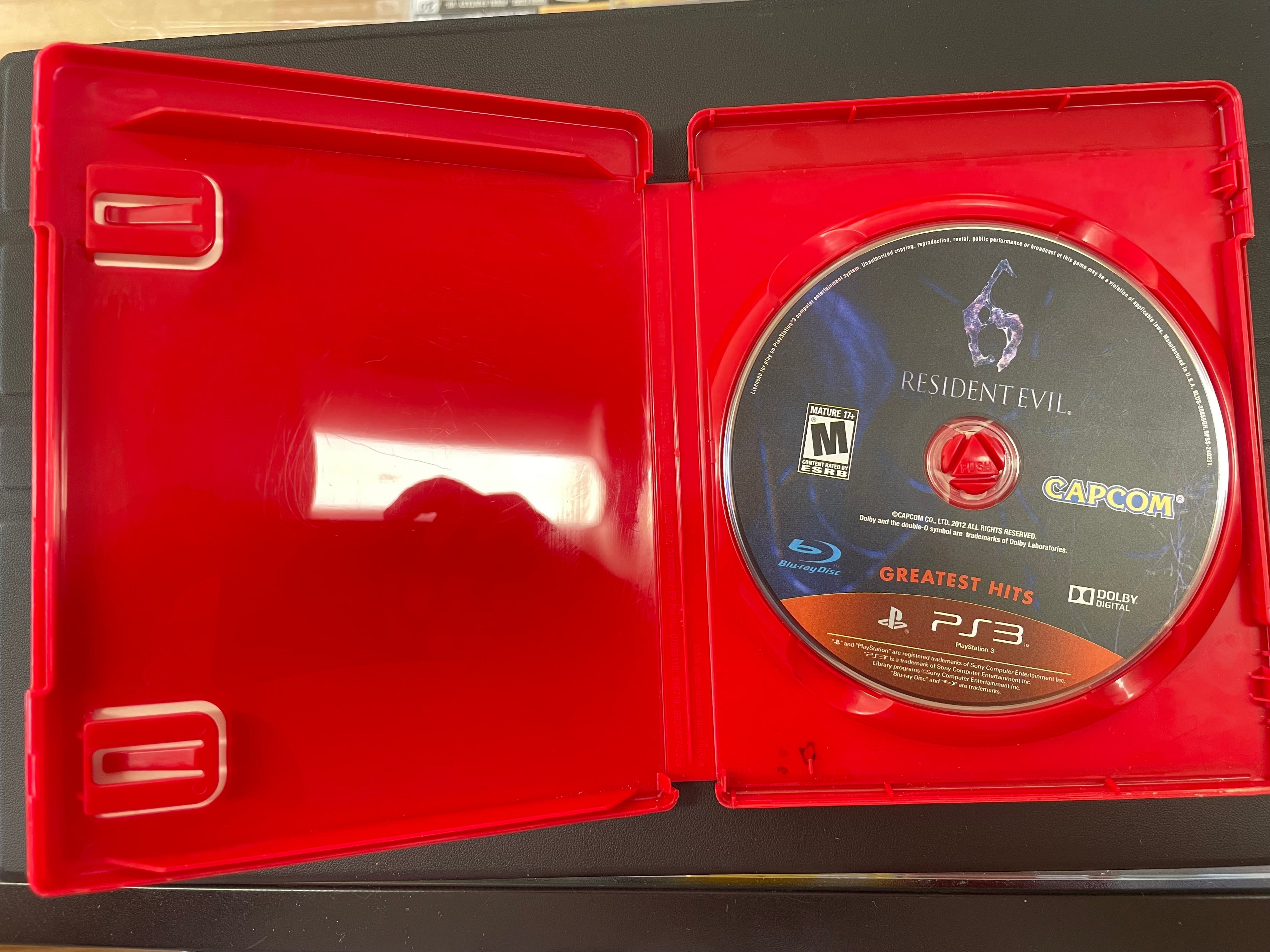 Resident Evil 6 ( greatest Hits)