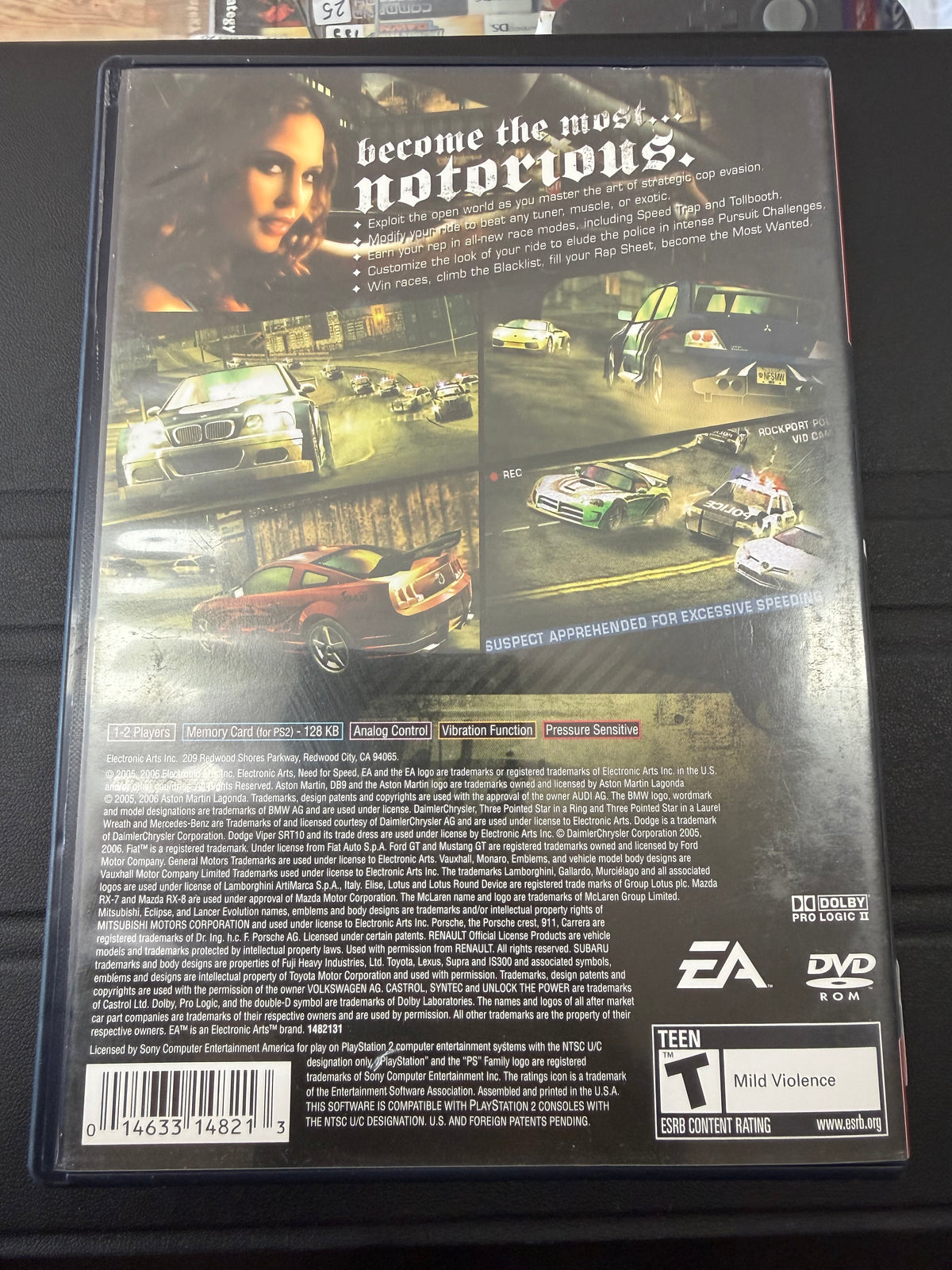 Need For Speed Most Wanted