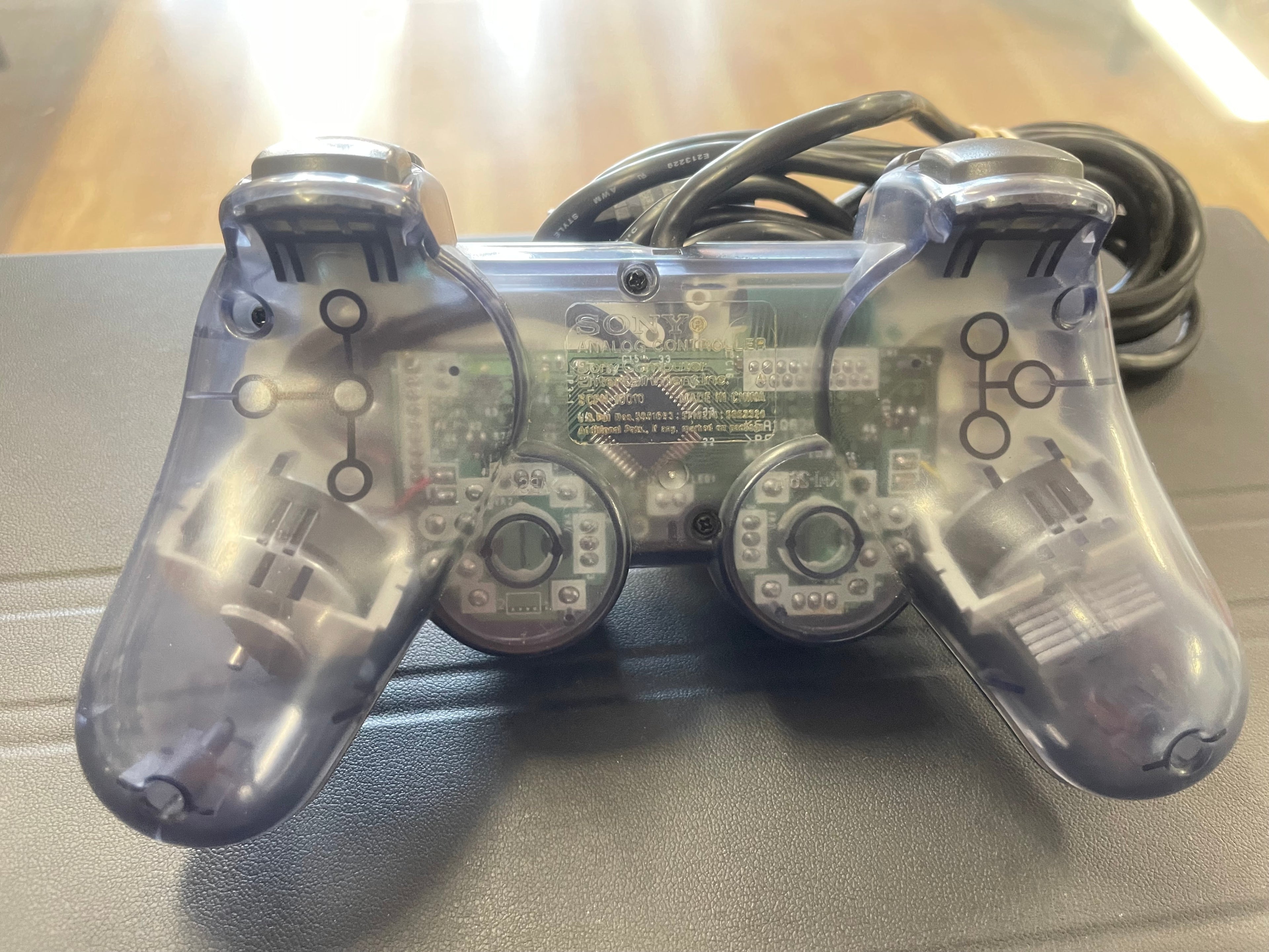 PlayStation 2 Smoke Black Controller