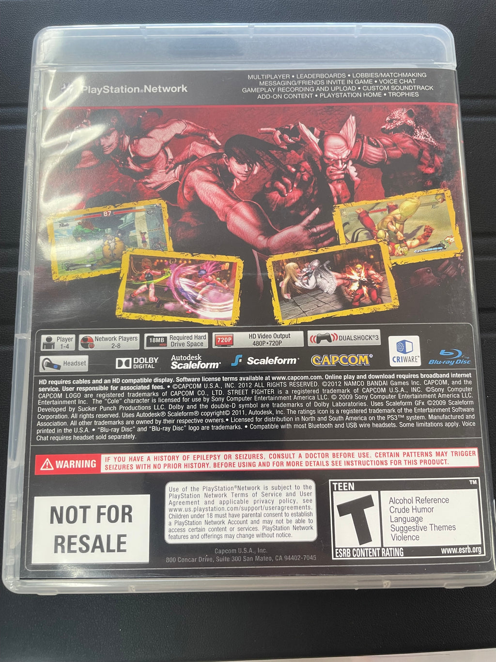 Street Fighter x Tekken/ super street fighter iv arcade edition