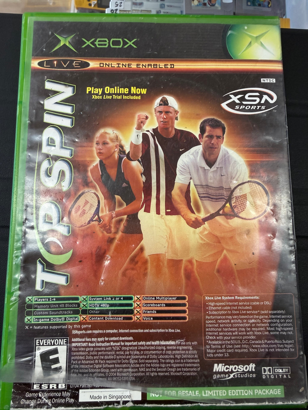 NCAA Football 2005 Top Spin Combo