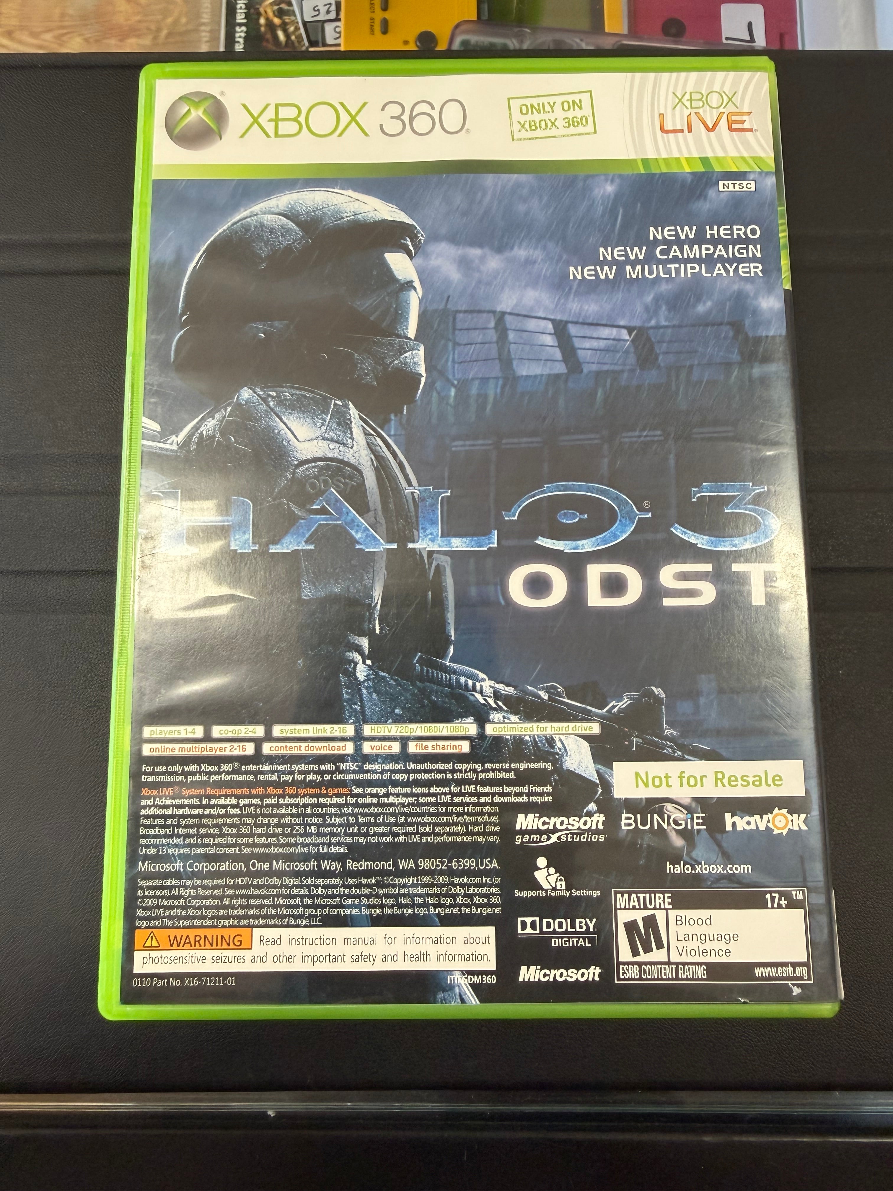 Forza Motorsport 3/ Halo 3 ODST