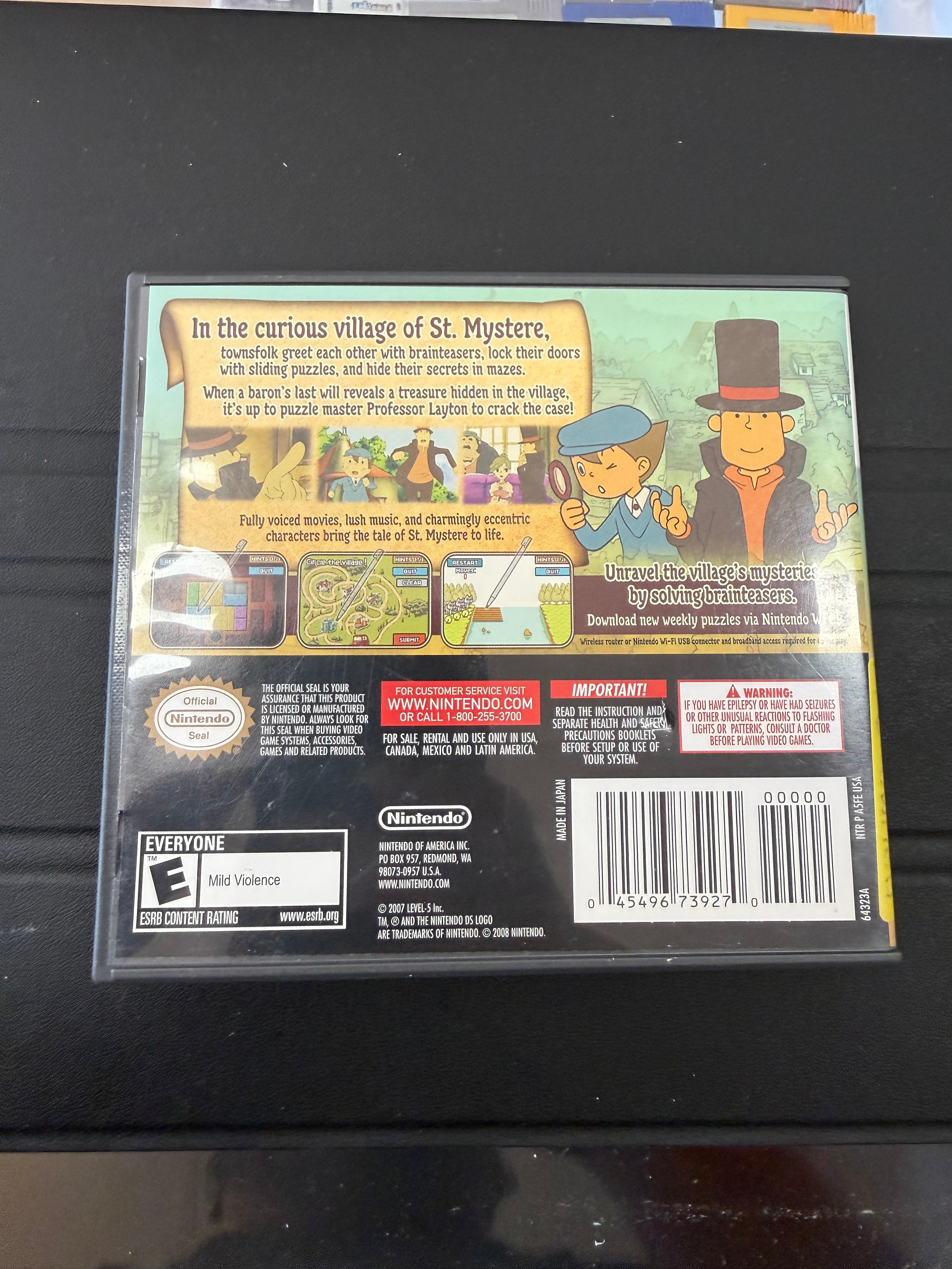Professor Layton and the Curious Village