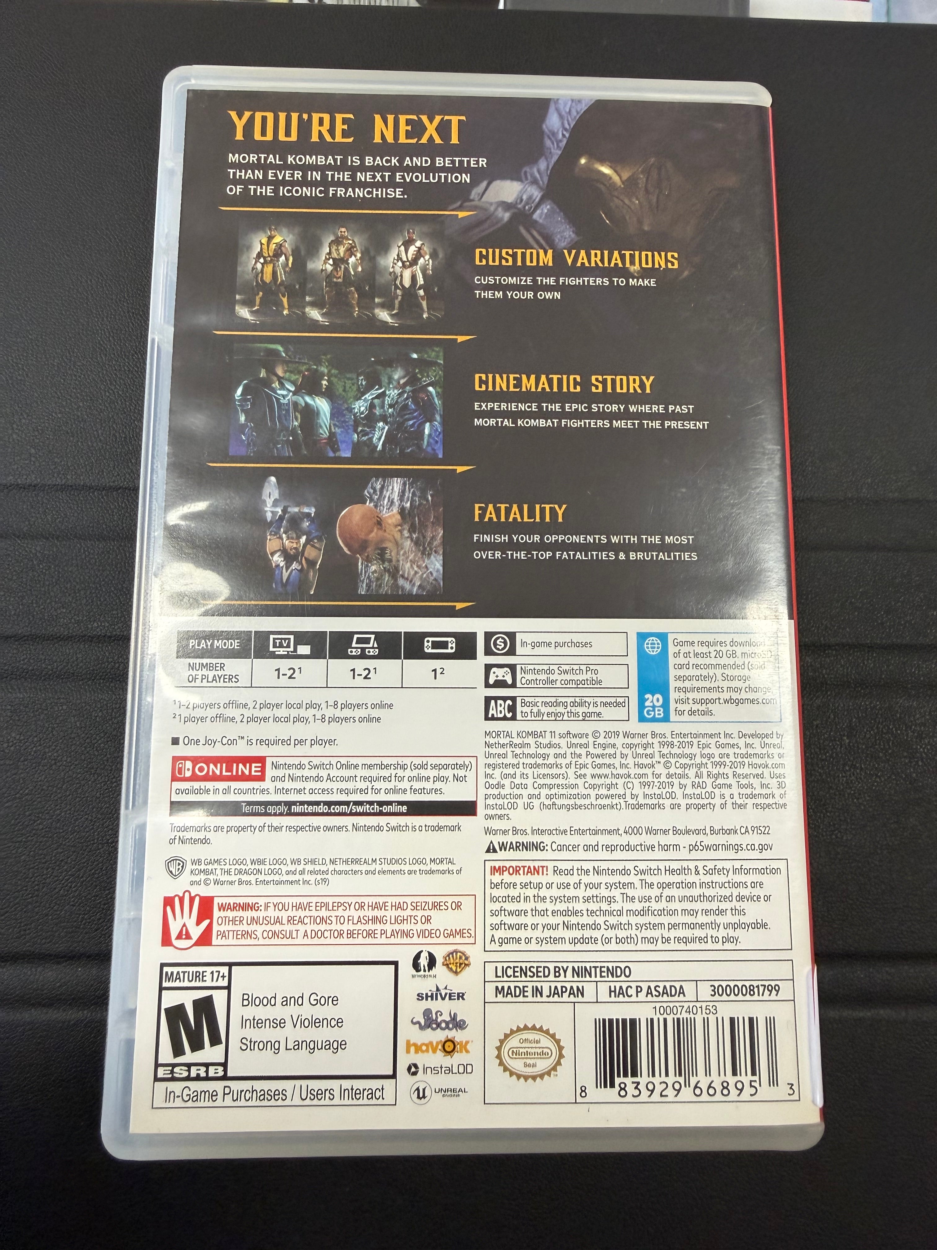 Mortal Kombat 11