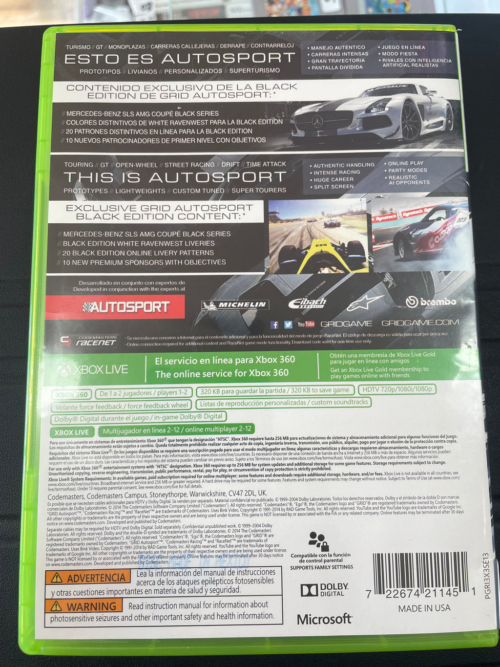 Grid Auto Sport Limited Black Edition