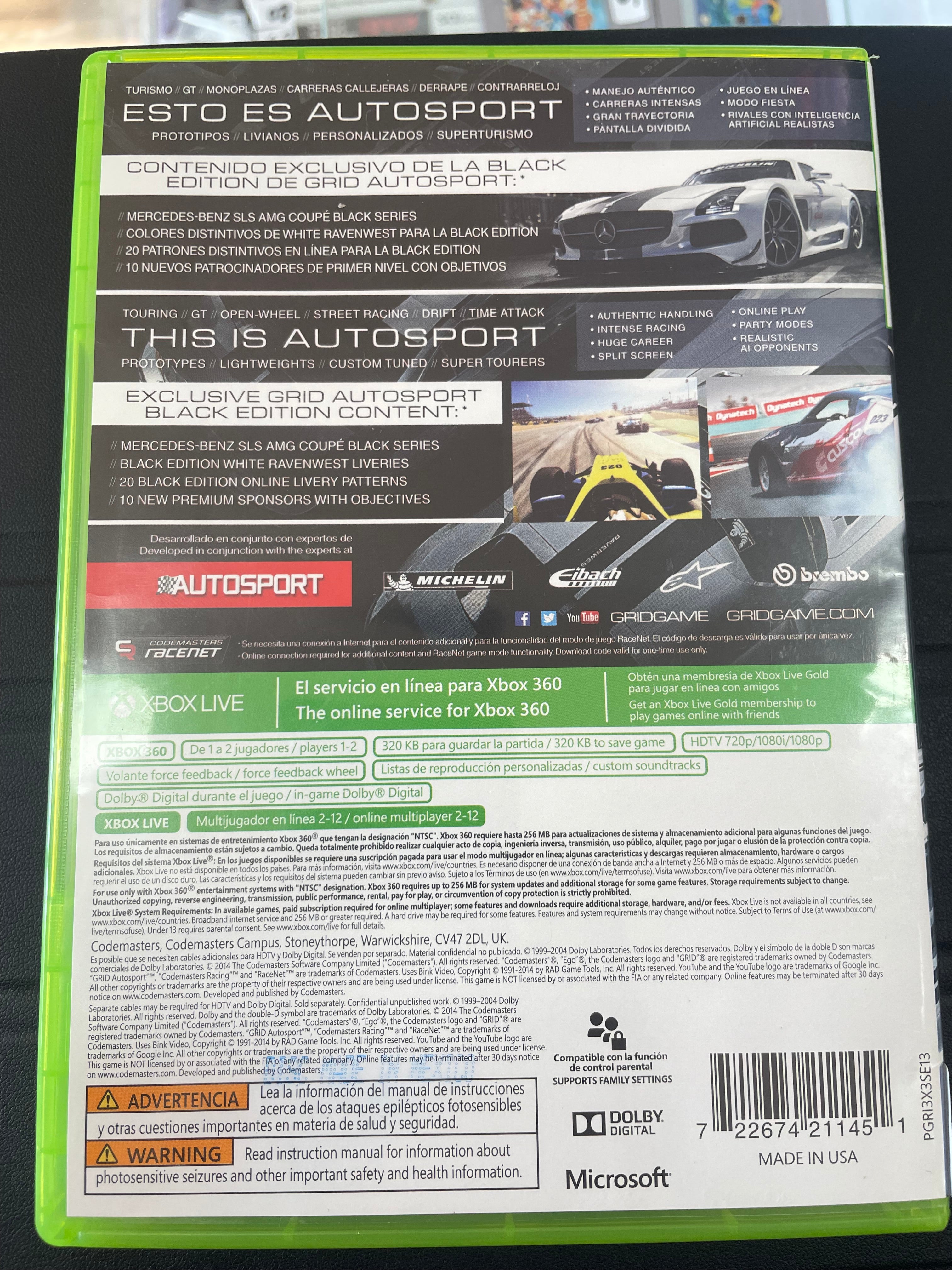 Grid Auto Sport Limited Black Edition