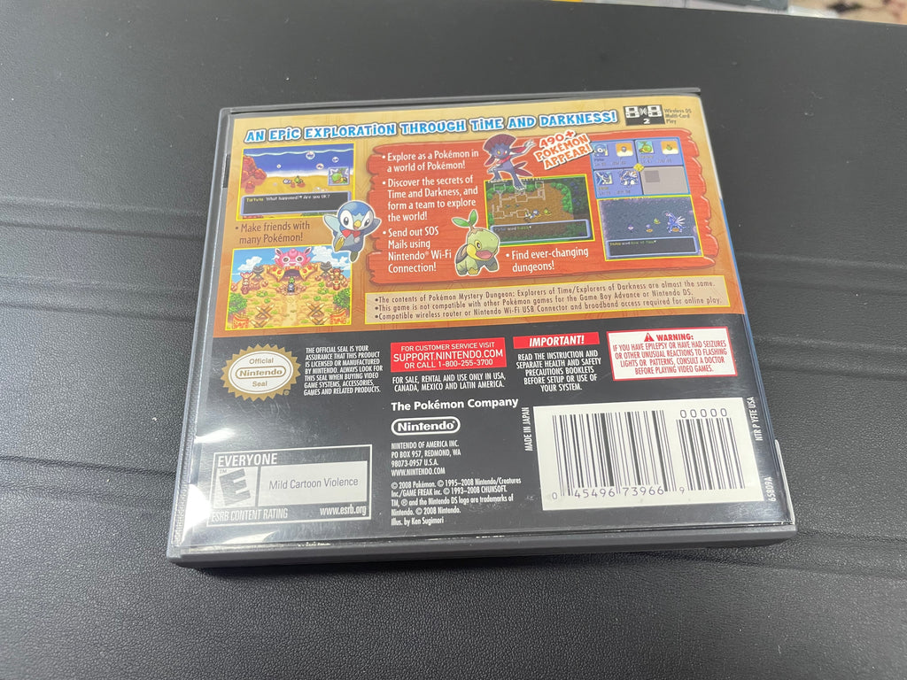 Pokemon mystery Dungeon Explorers of time