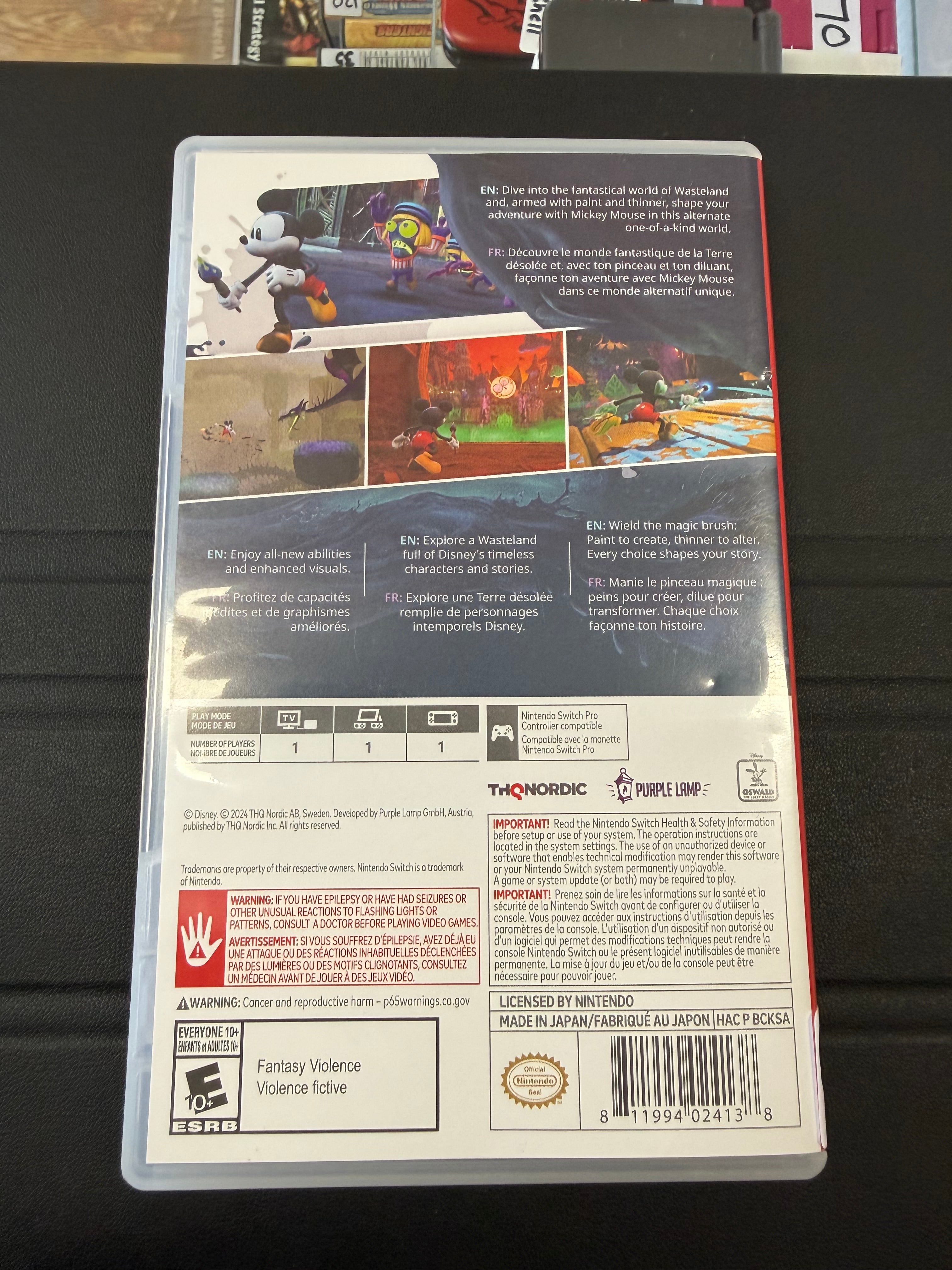 Epic Mickey: Rebrushed