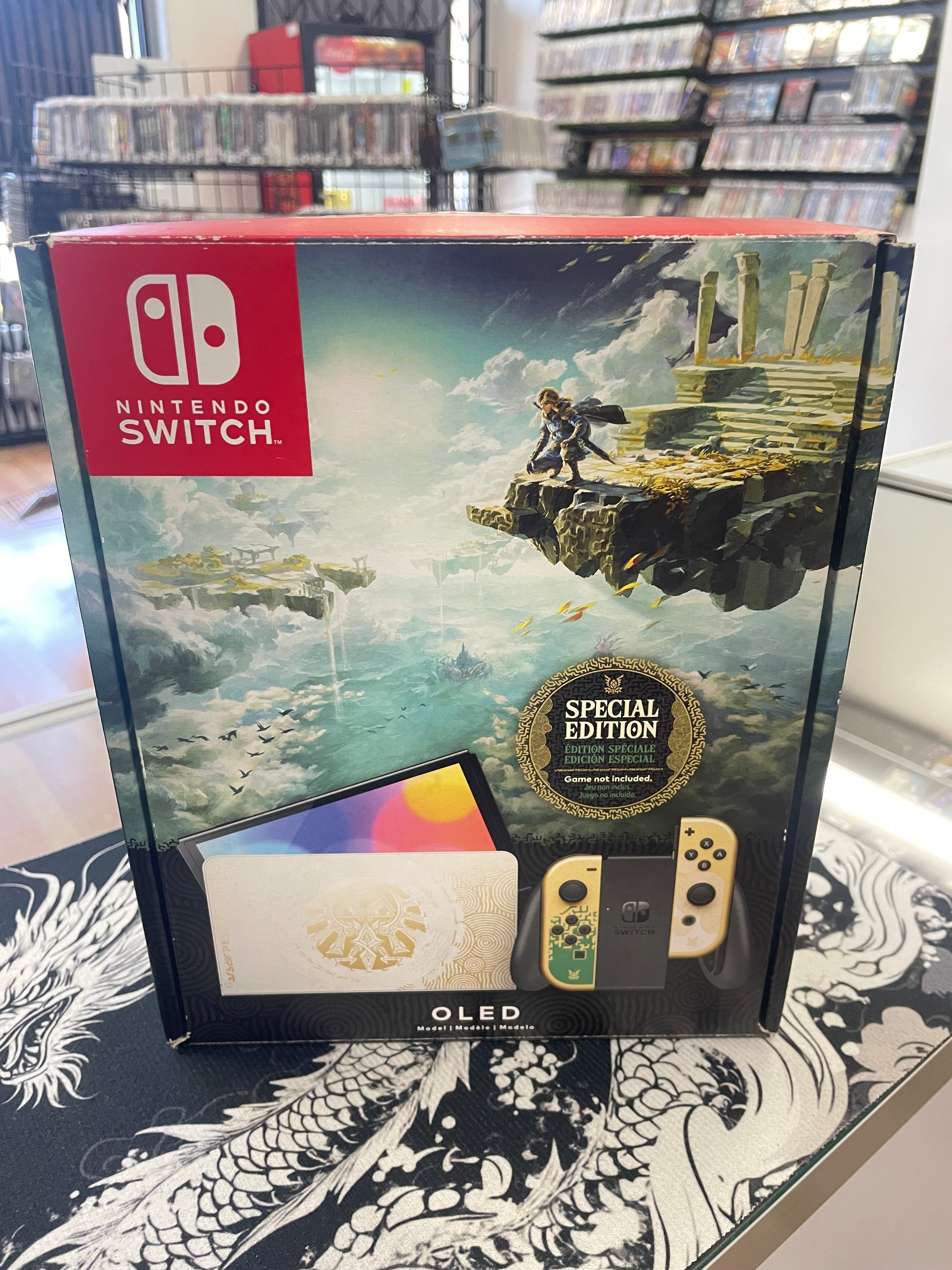 Legend of Zelda tears of the kingdom Nintendo switch oled