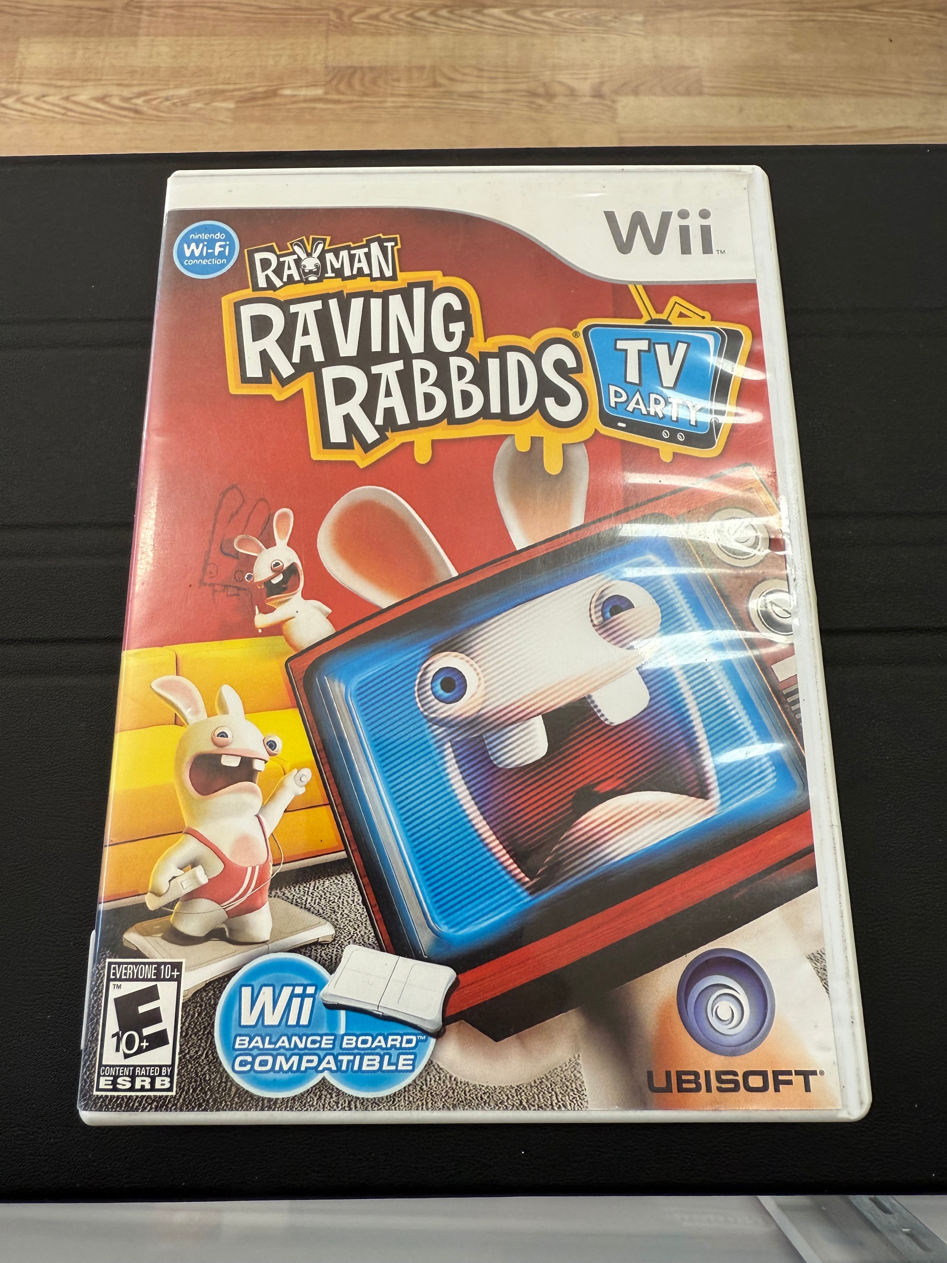 Rayman Raving Rabbids TV Party