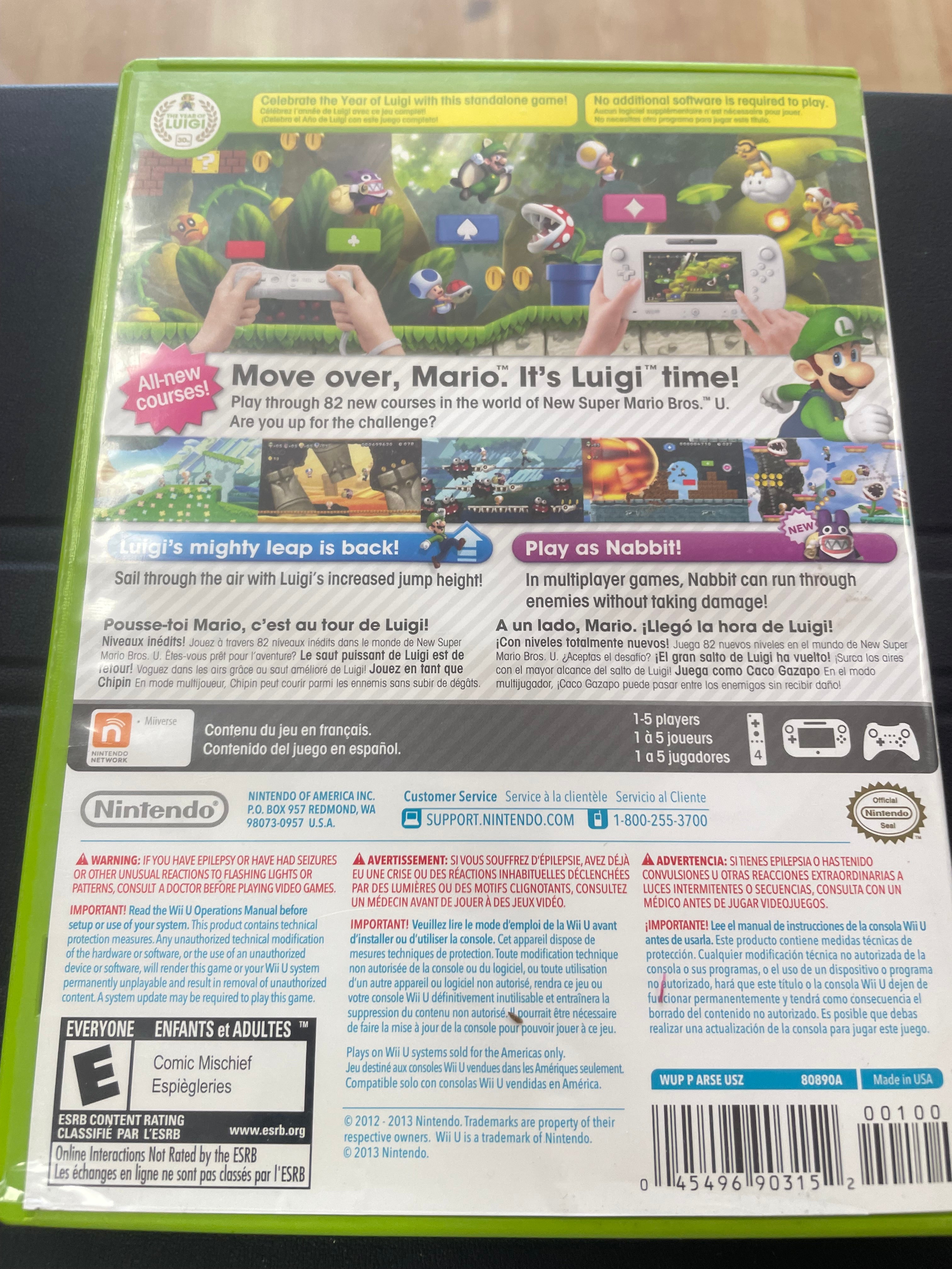 New Super Luigi U