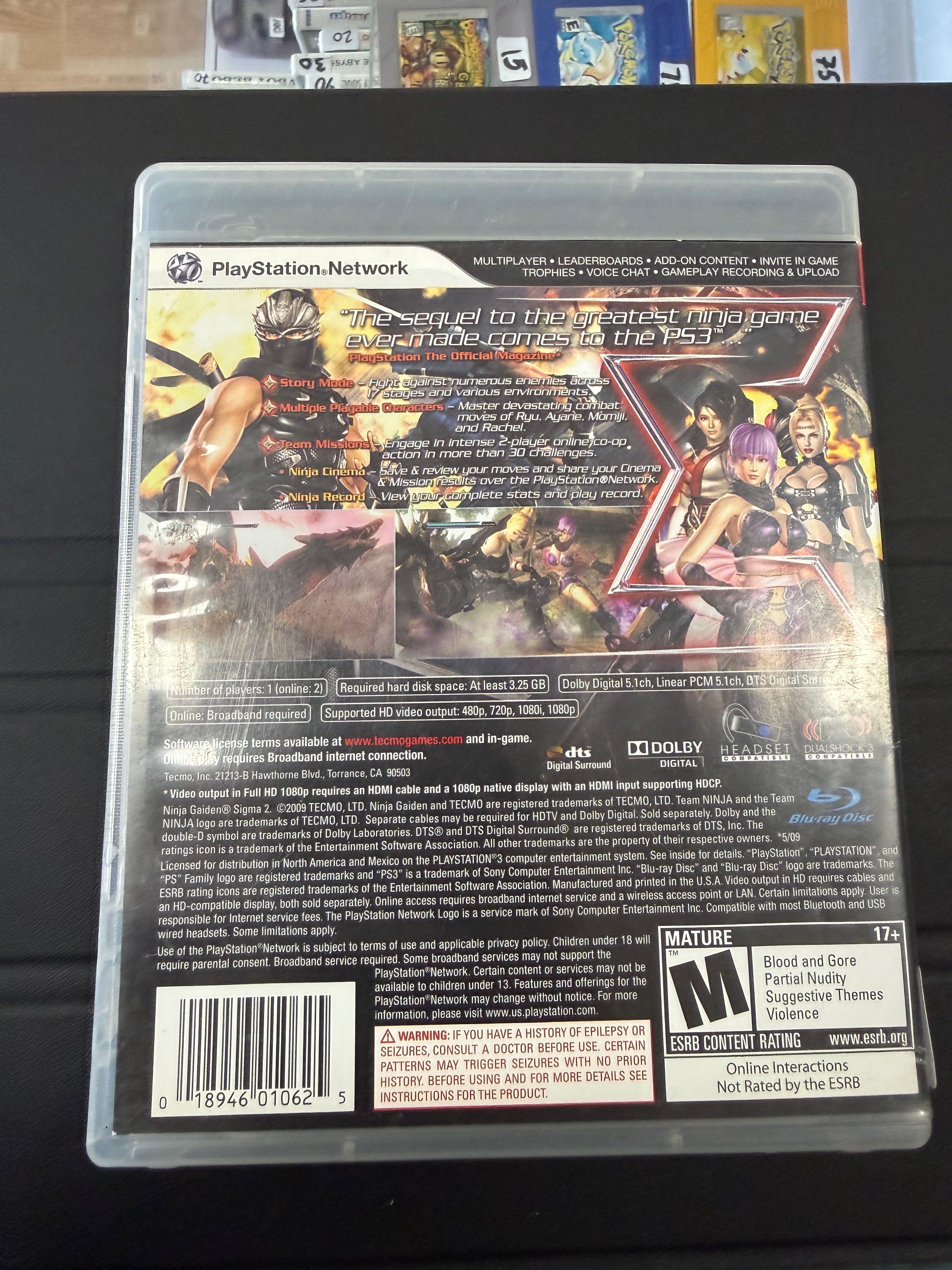 Ninja Gaiden Sigma 2