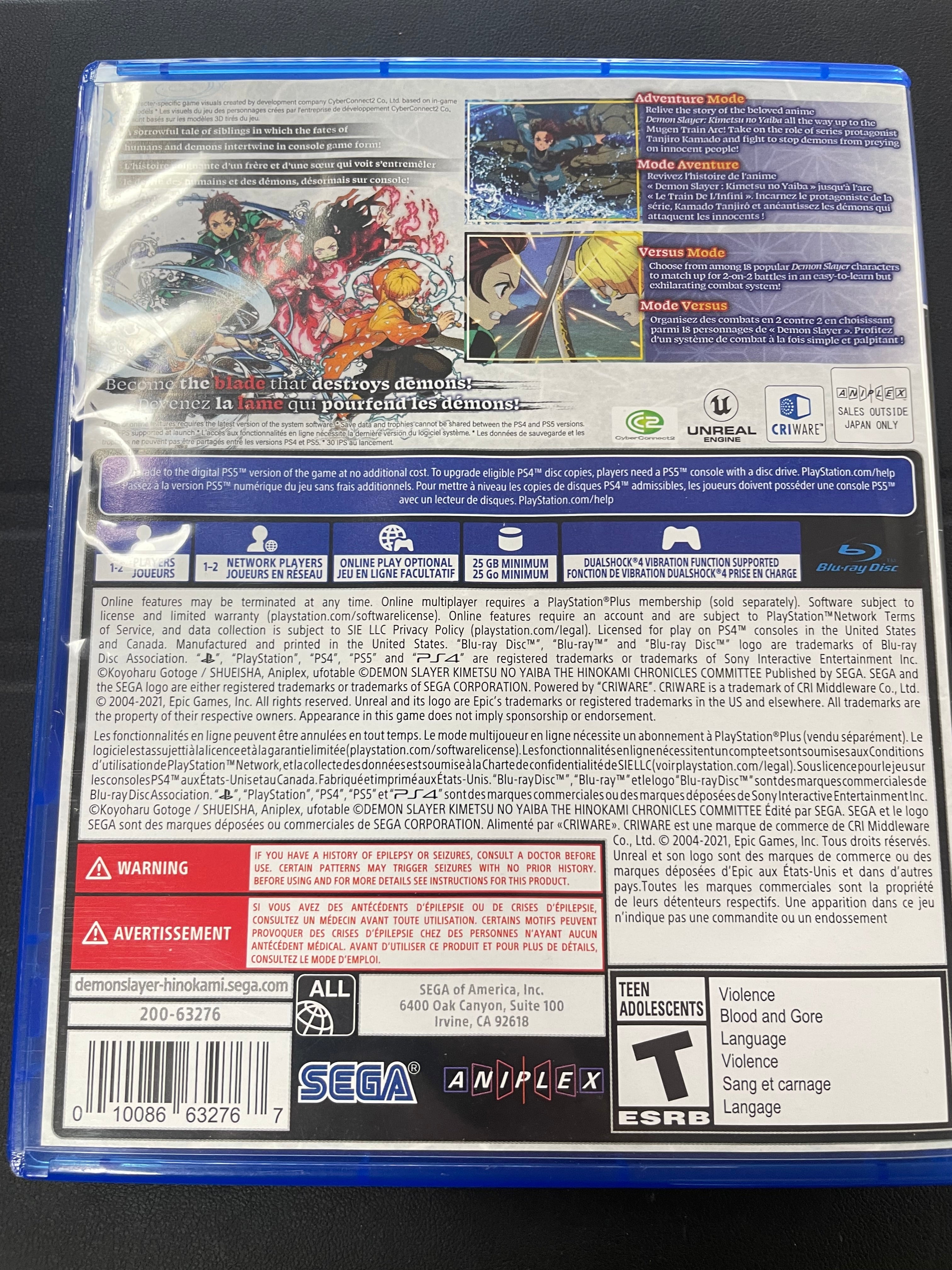 Demon Slayer The Hinokami Chronicles