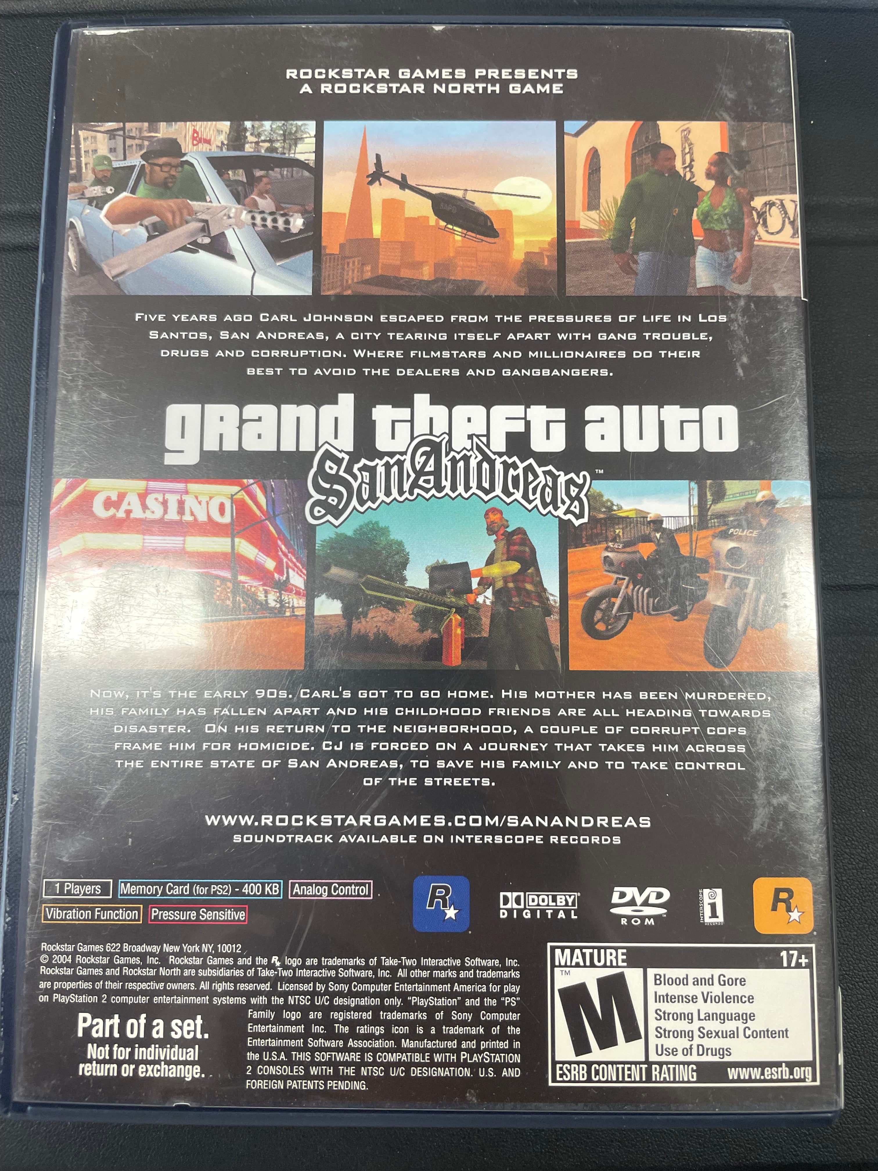 Grand Theft Auto San Andreas