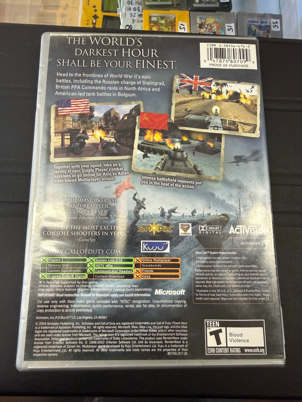 Call of Duty Finest Hour [Platinum Hits]