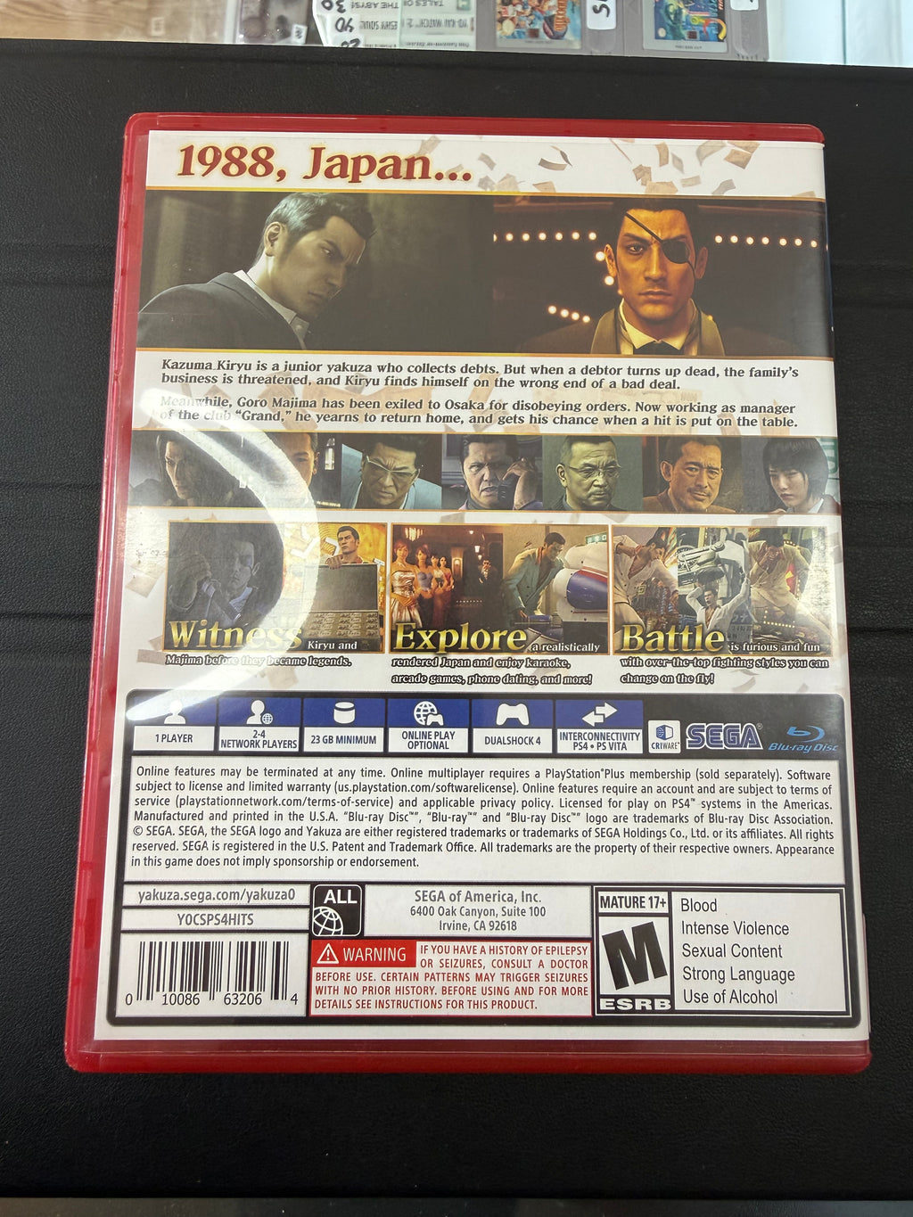 Yakuza 0 [Playstation Hits]