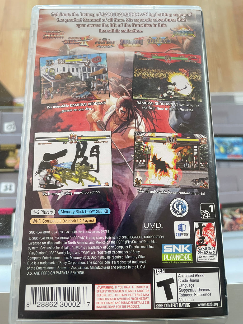 Samurai showdown anthology