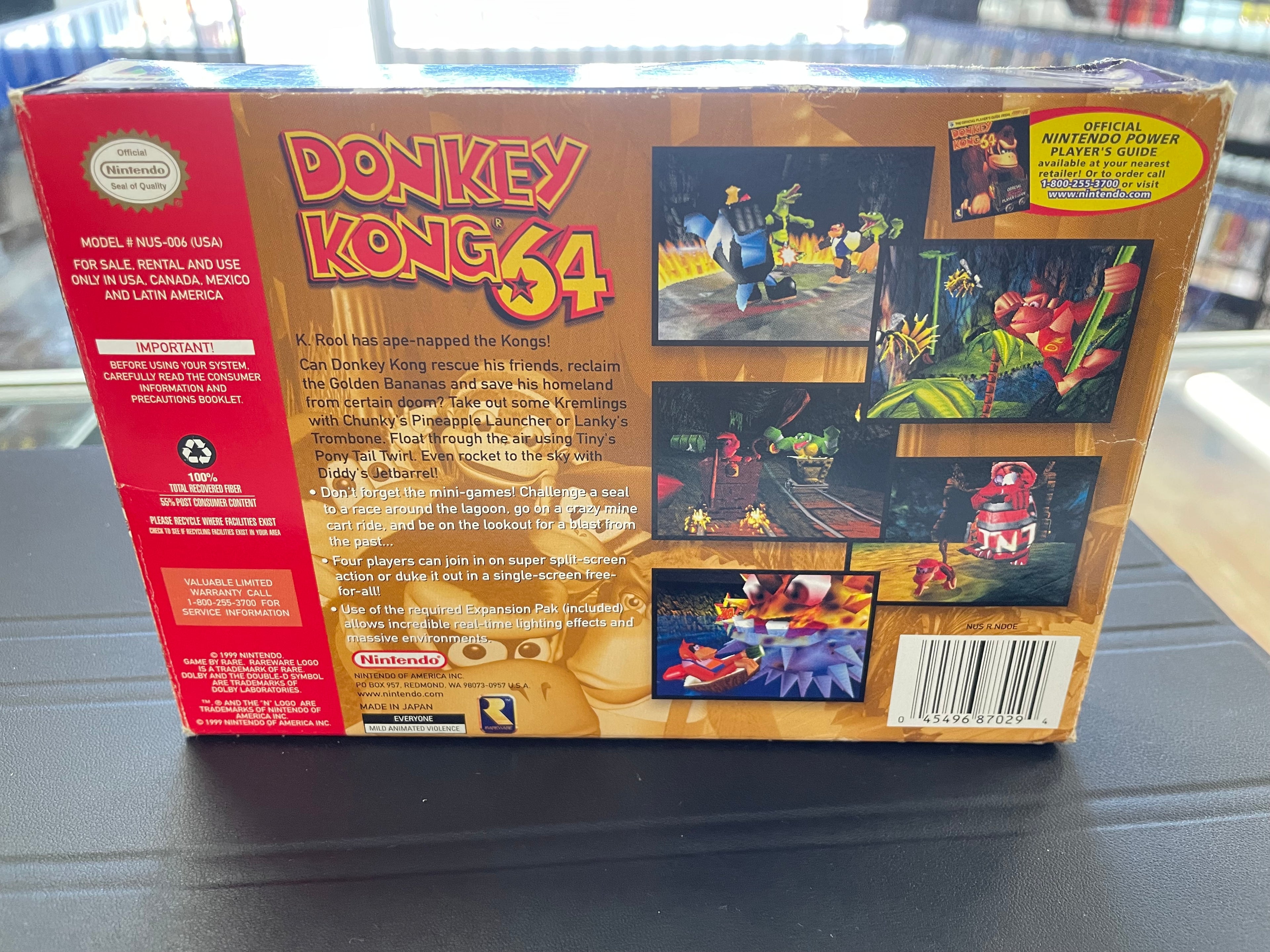 Donkey Kong 64 expansion Pak bundle