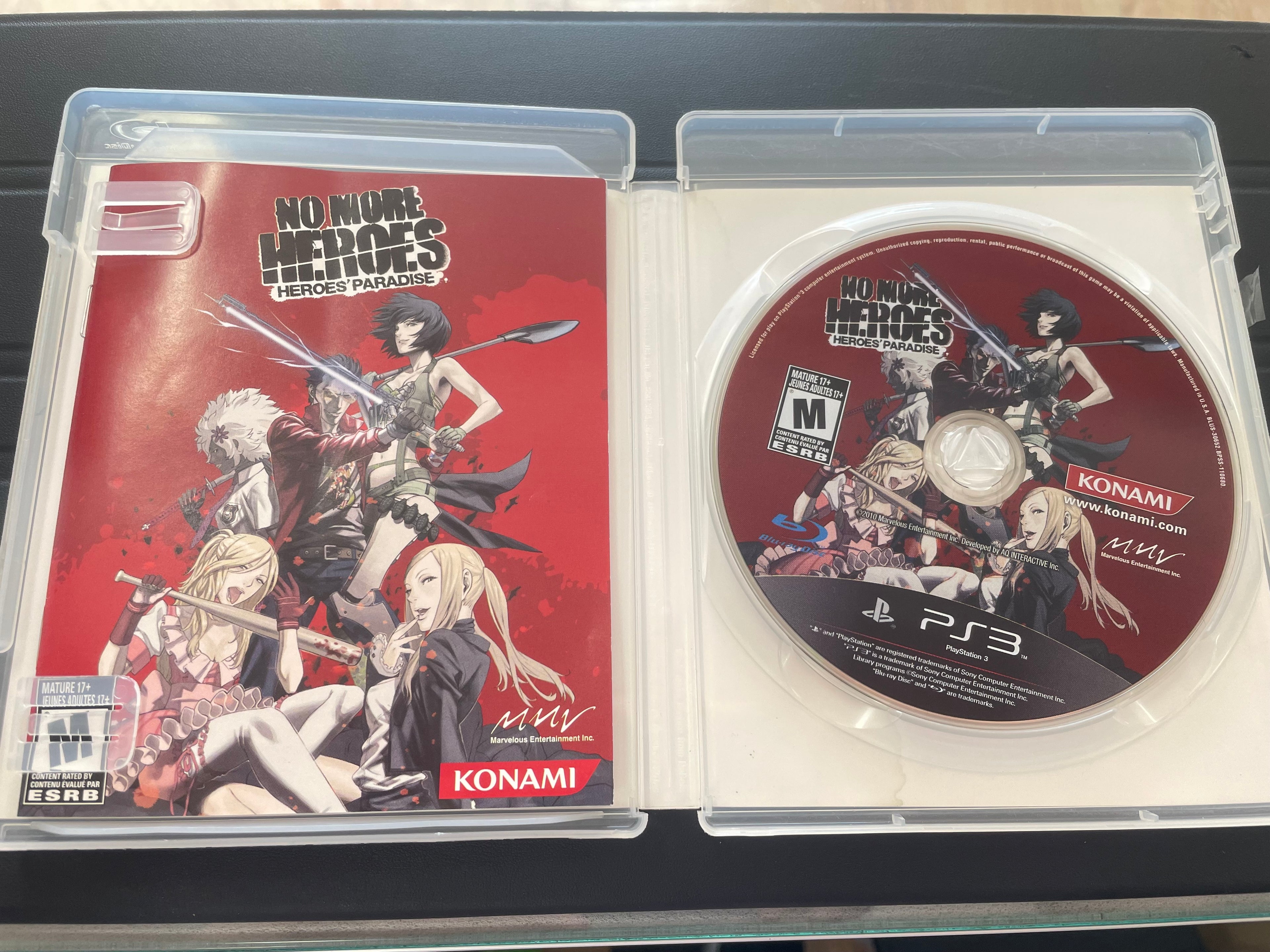 No more Heroes Heroes paradise