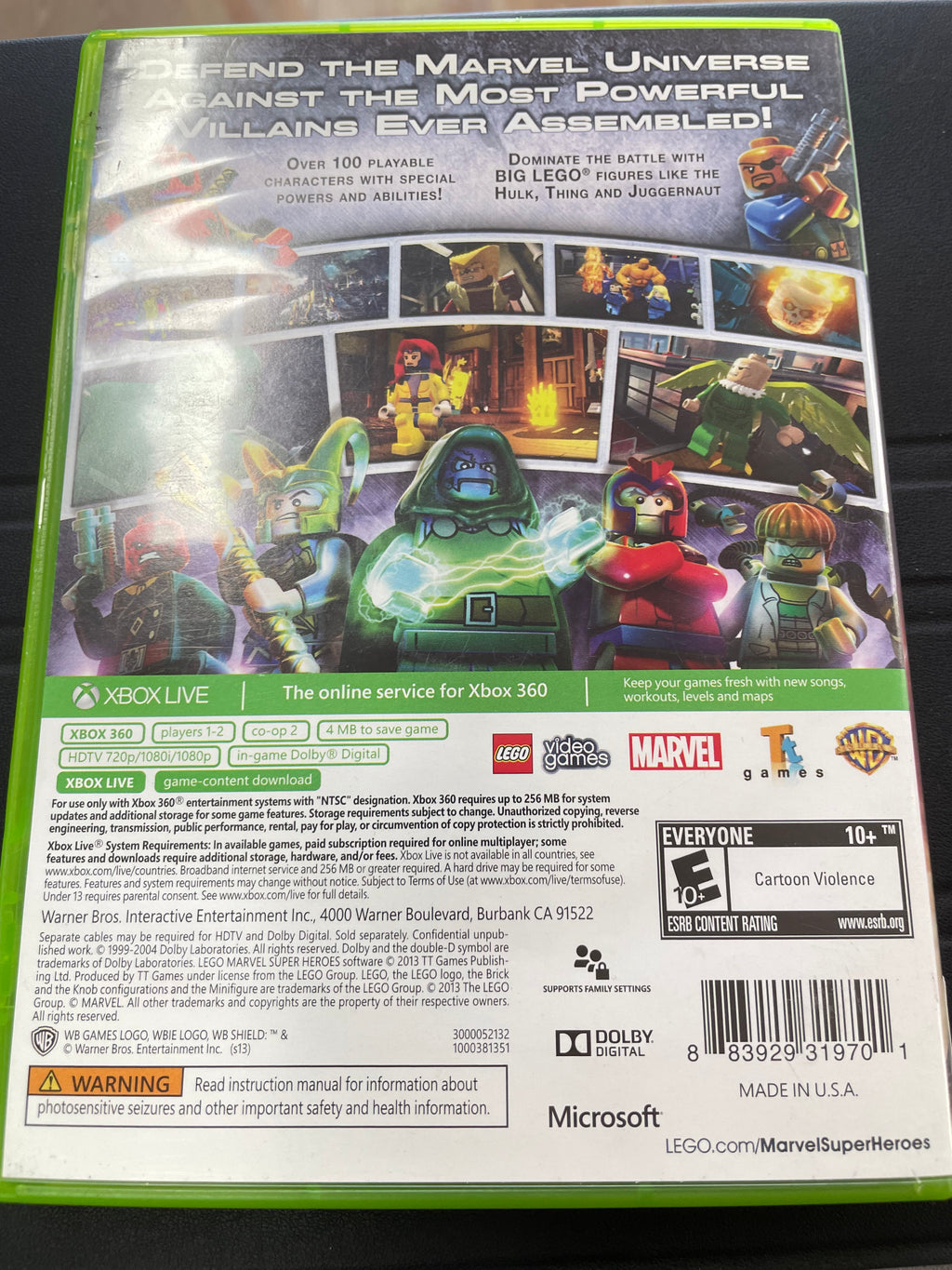 Lego Marvel Super Heroes