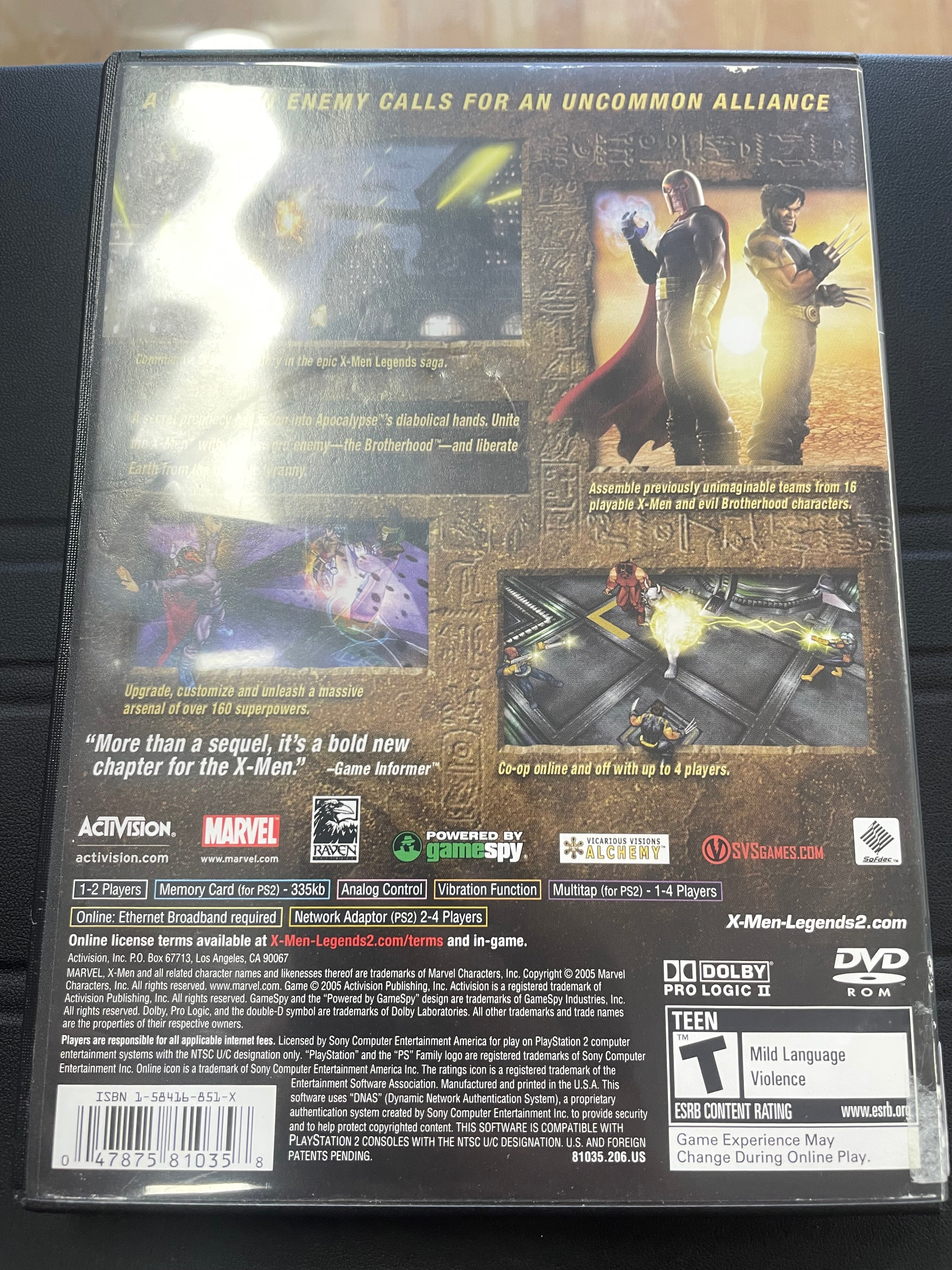 X-men Legends 2