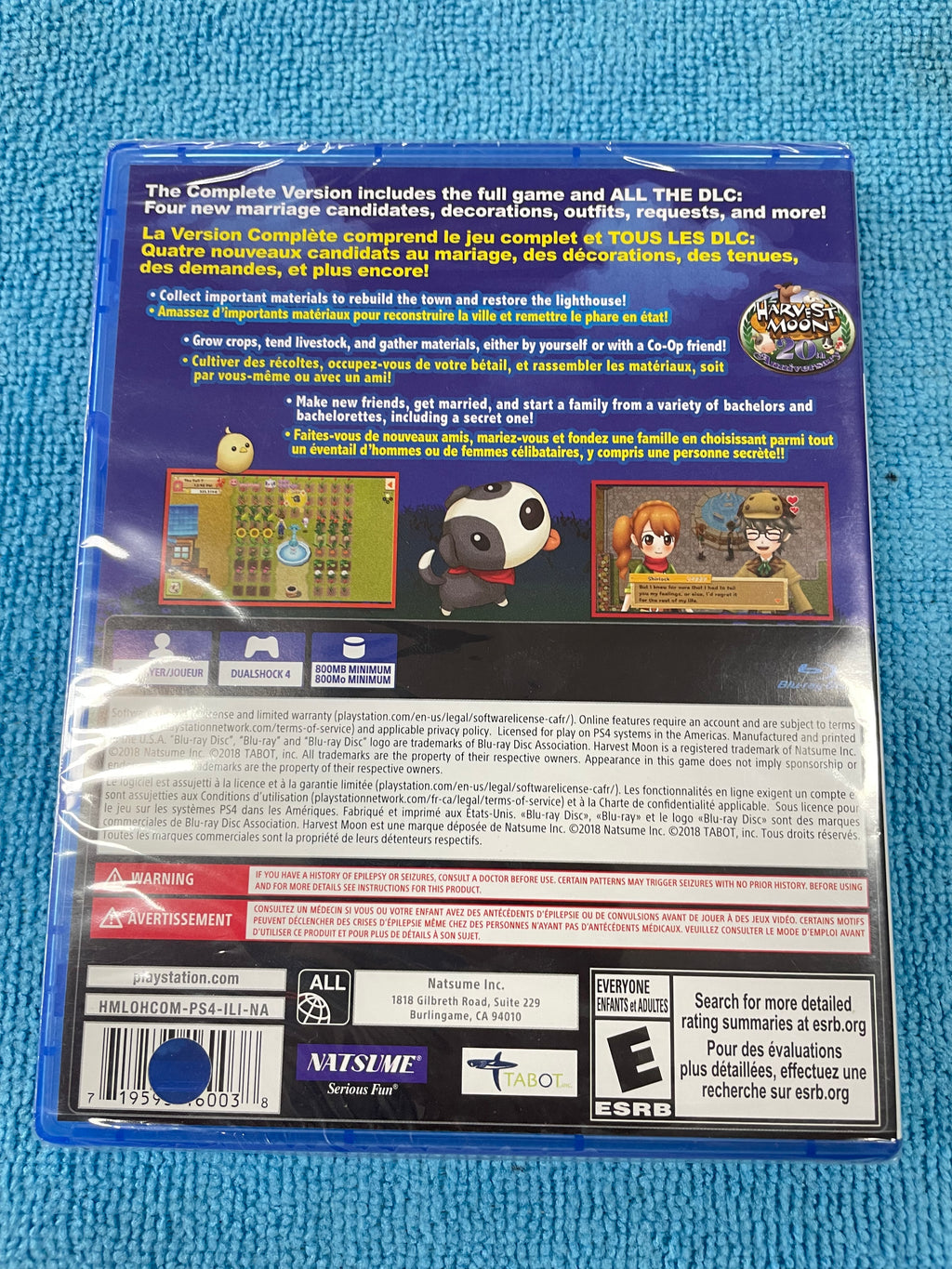 Harvest Moon Light Of Hope special Complete Edition