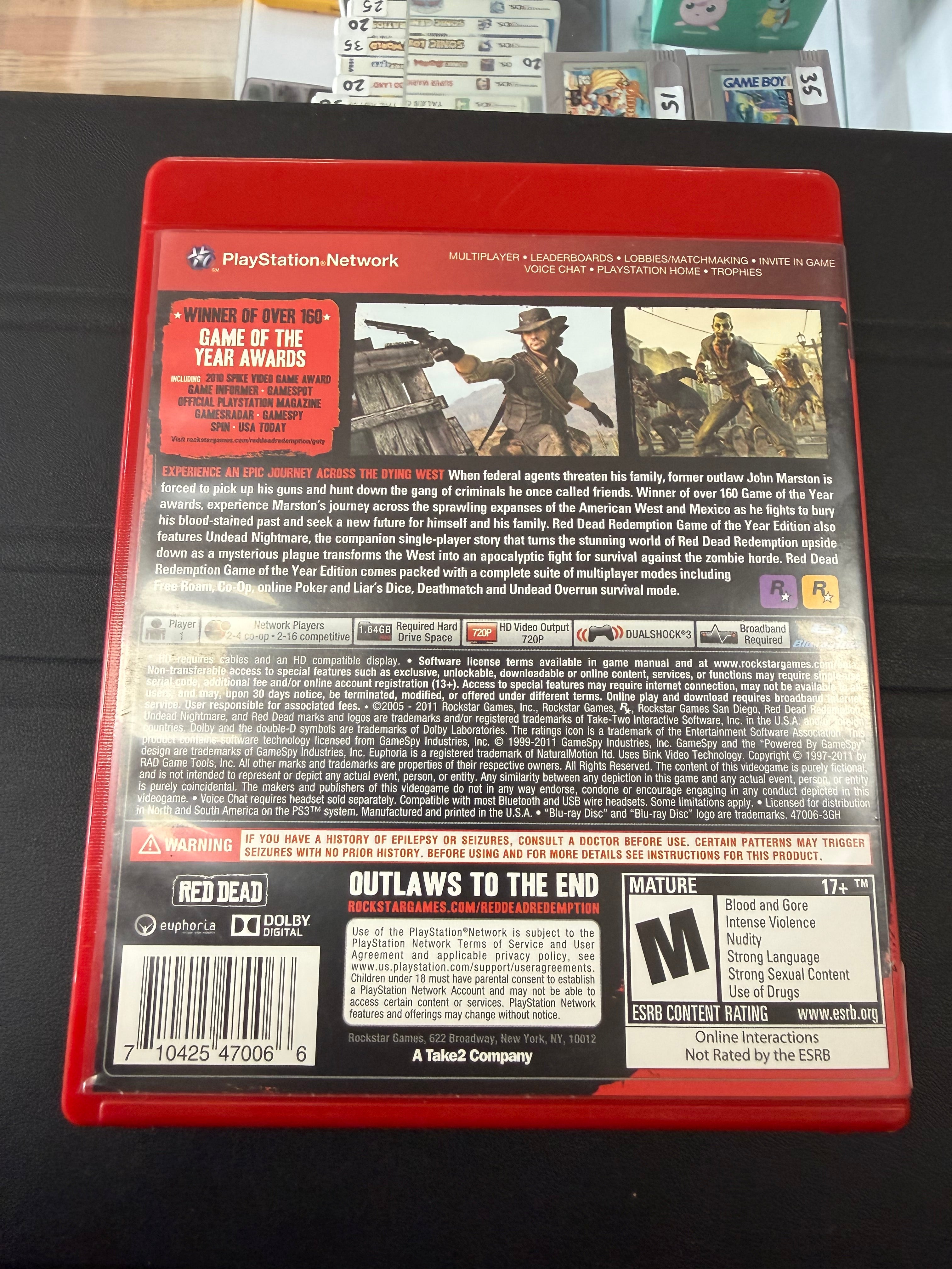 Red Dead Redemption: Game of the Year Edition [Greatest Hits]