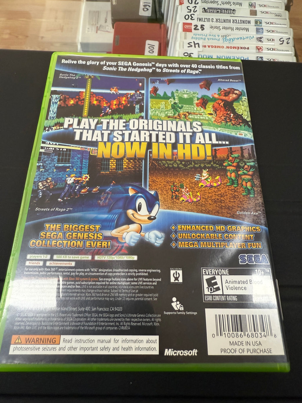 Sonic's Ultimate Genesis Collection