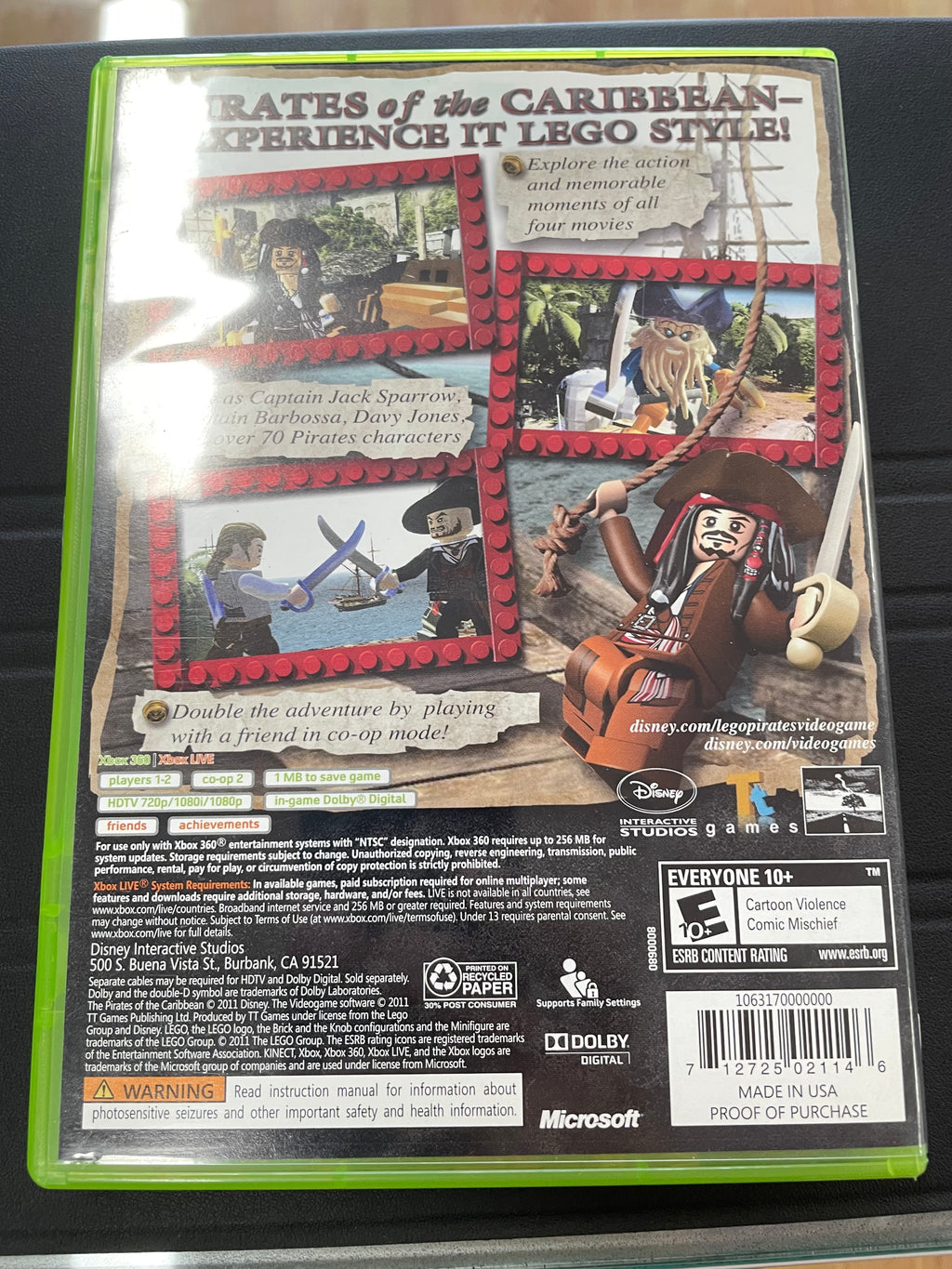 Lego Pirates of the Caribbean The video game
