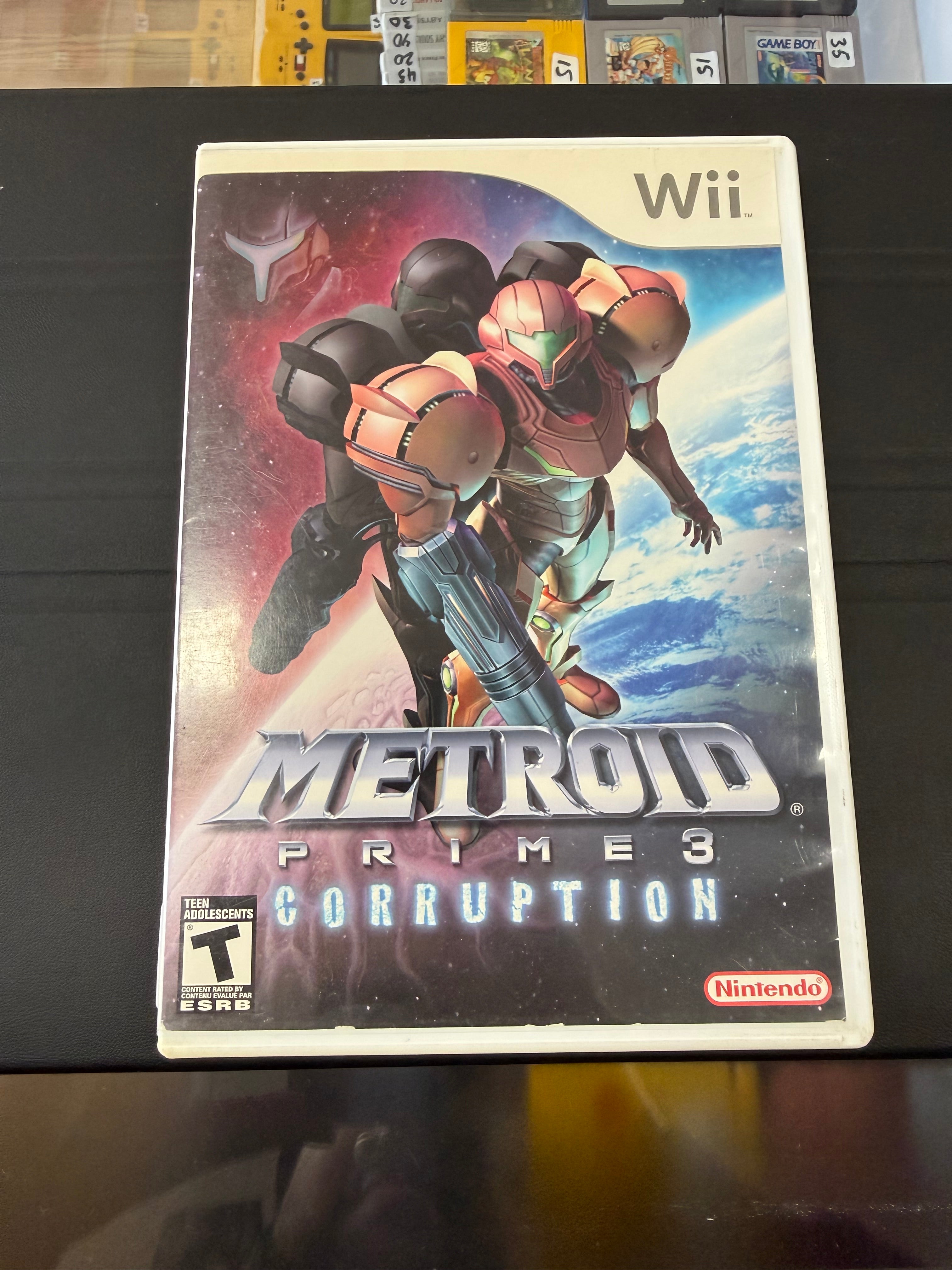 Metroid Prime 3 Corruption
