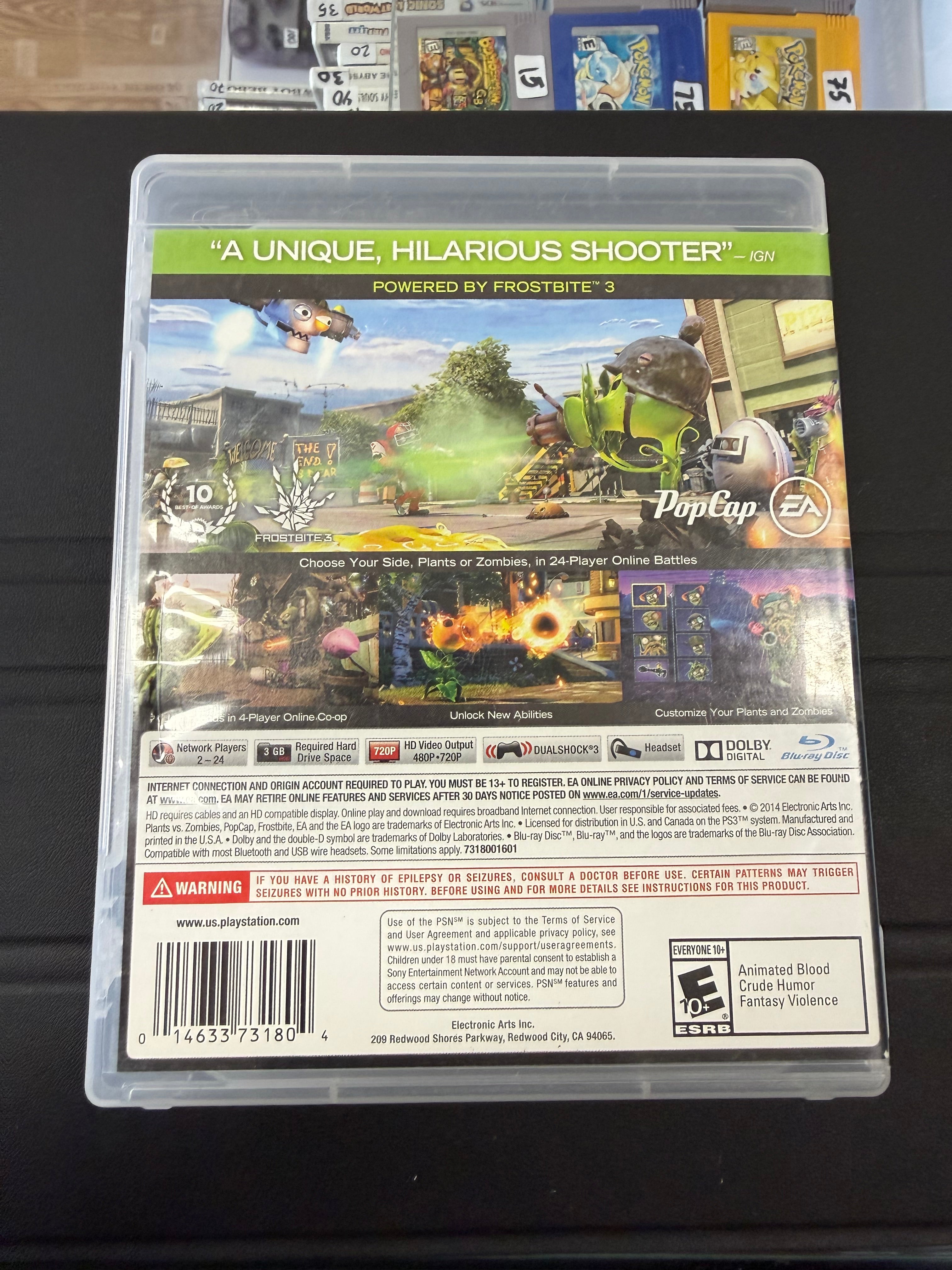 Plants VS Zombies Garden Warfare
