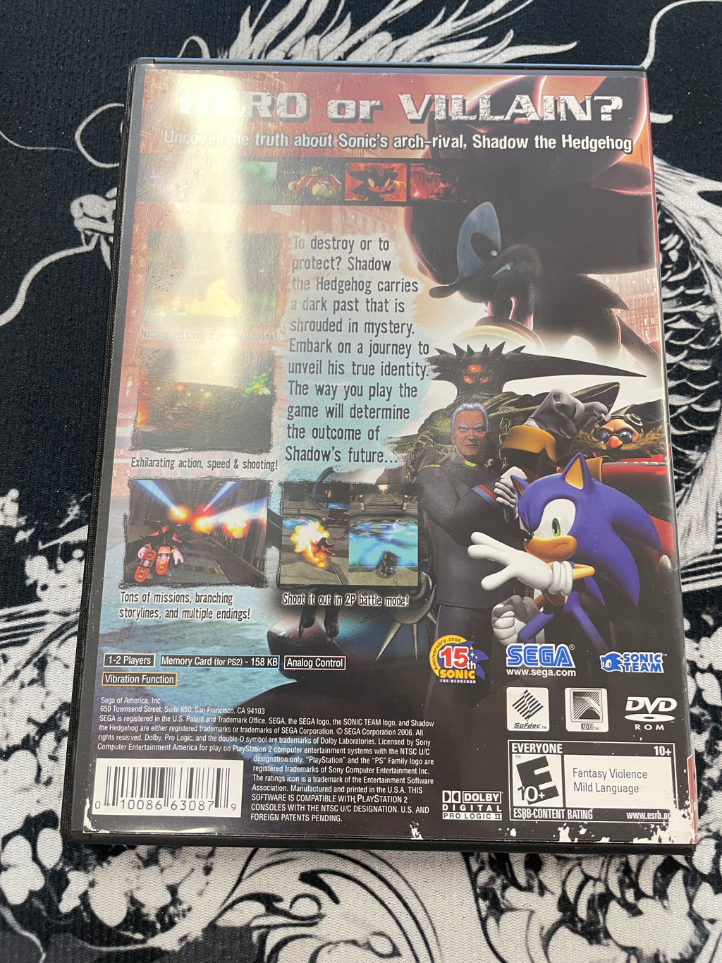 Shadow the Hedgehog [Greatest Hits]