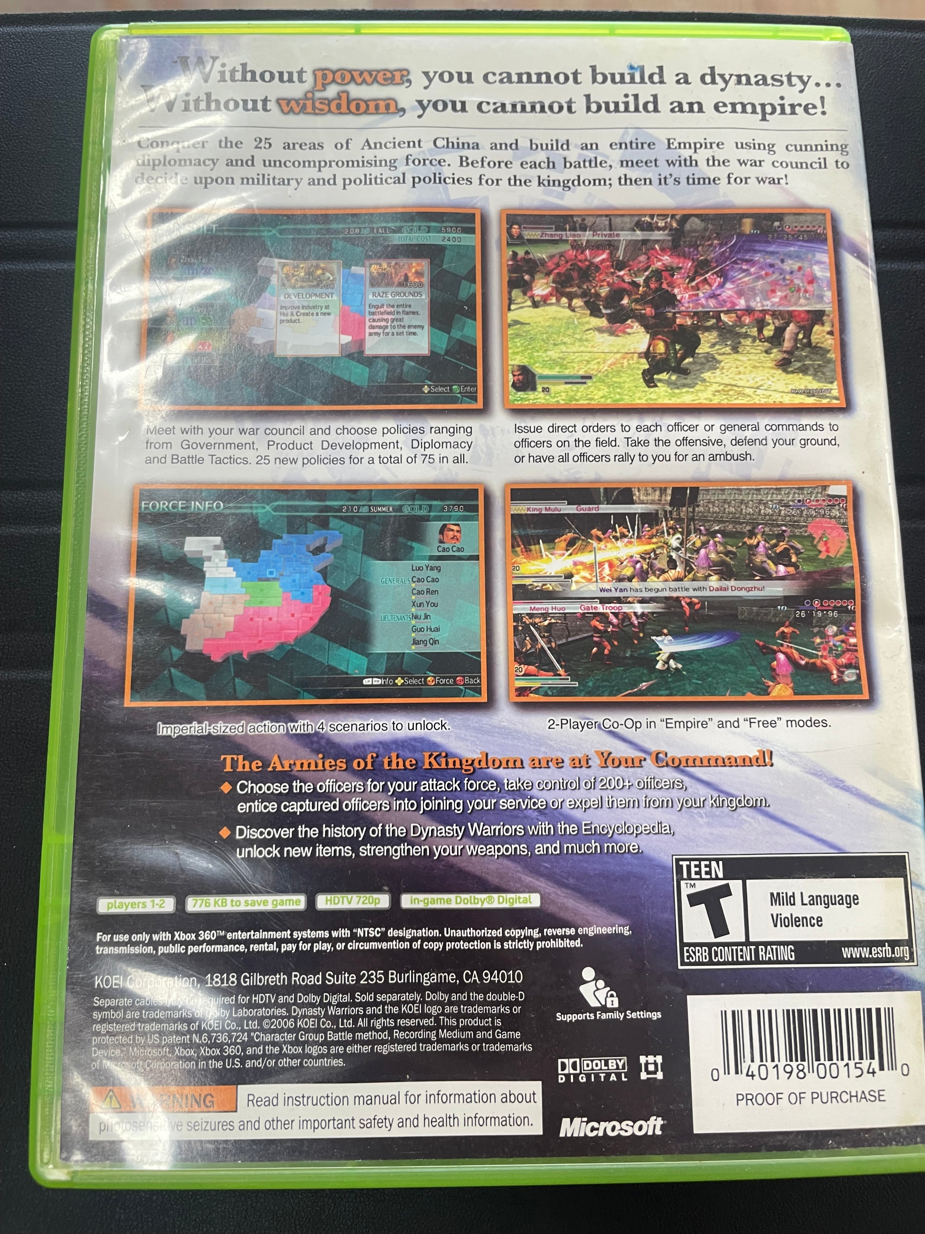 Dynasty Warriors 5 Empires