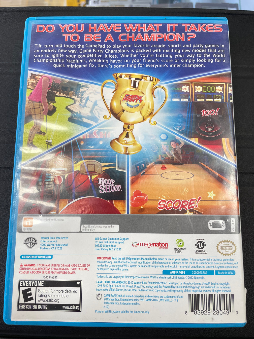 Game Party Champions