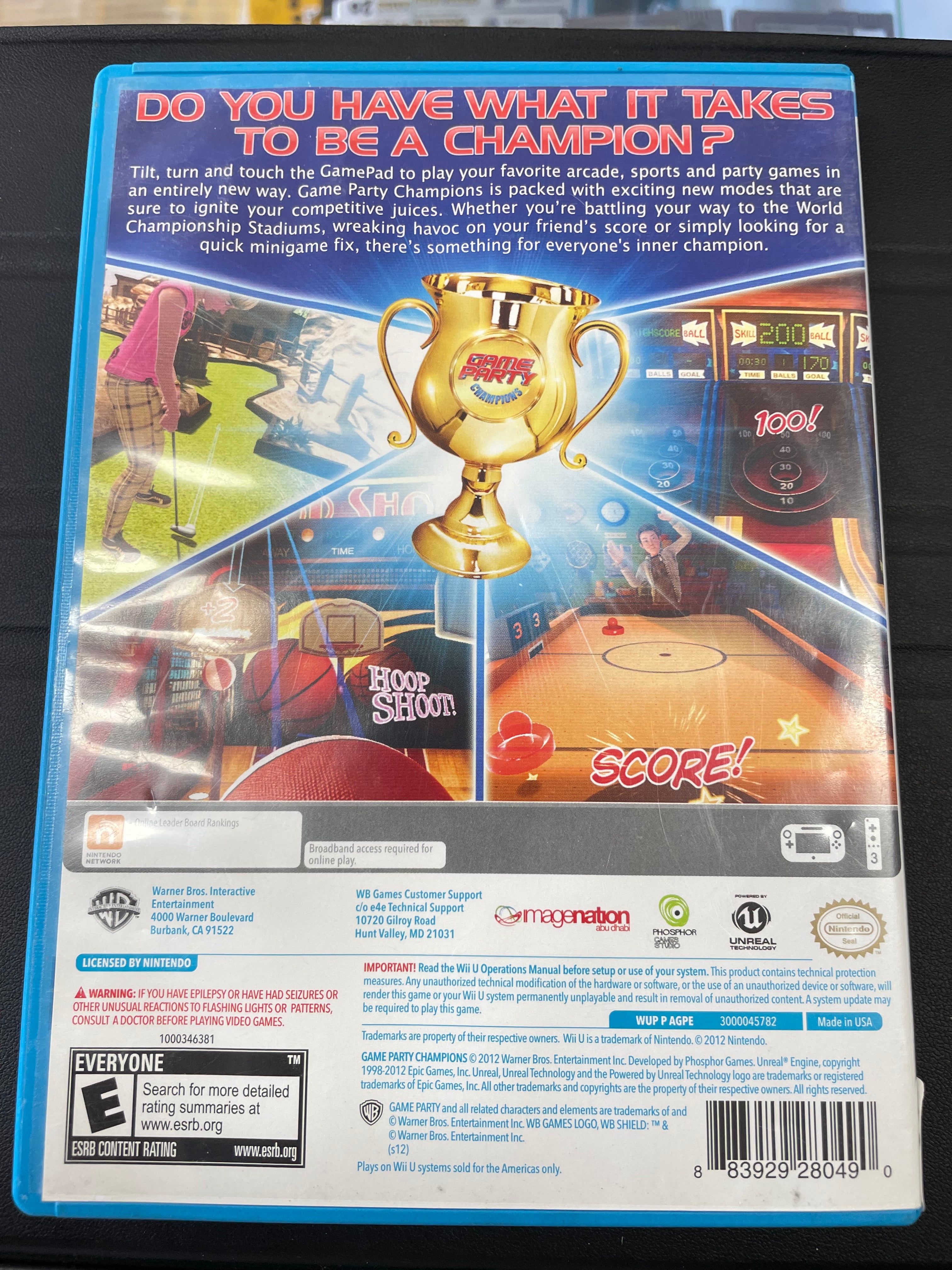 Game Party Champions