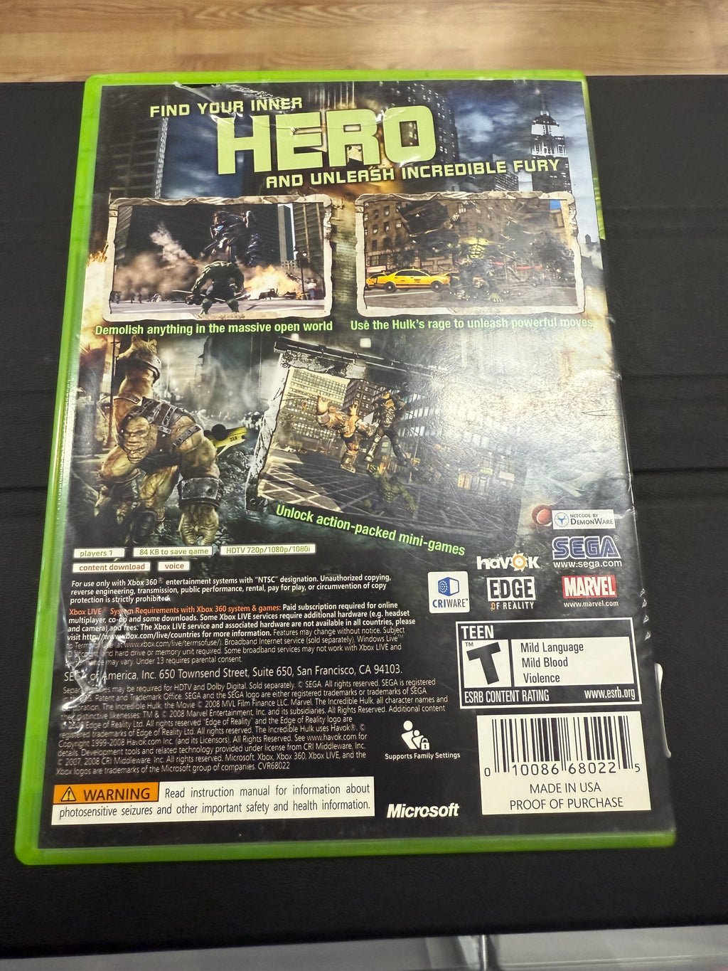 The Incredible Hulk