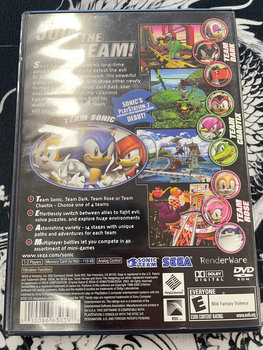 Sonic Heroes Greatest Hits