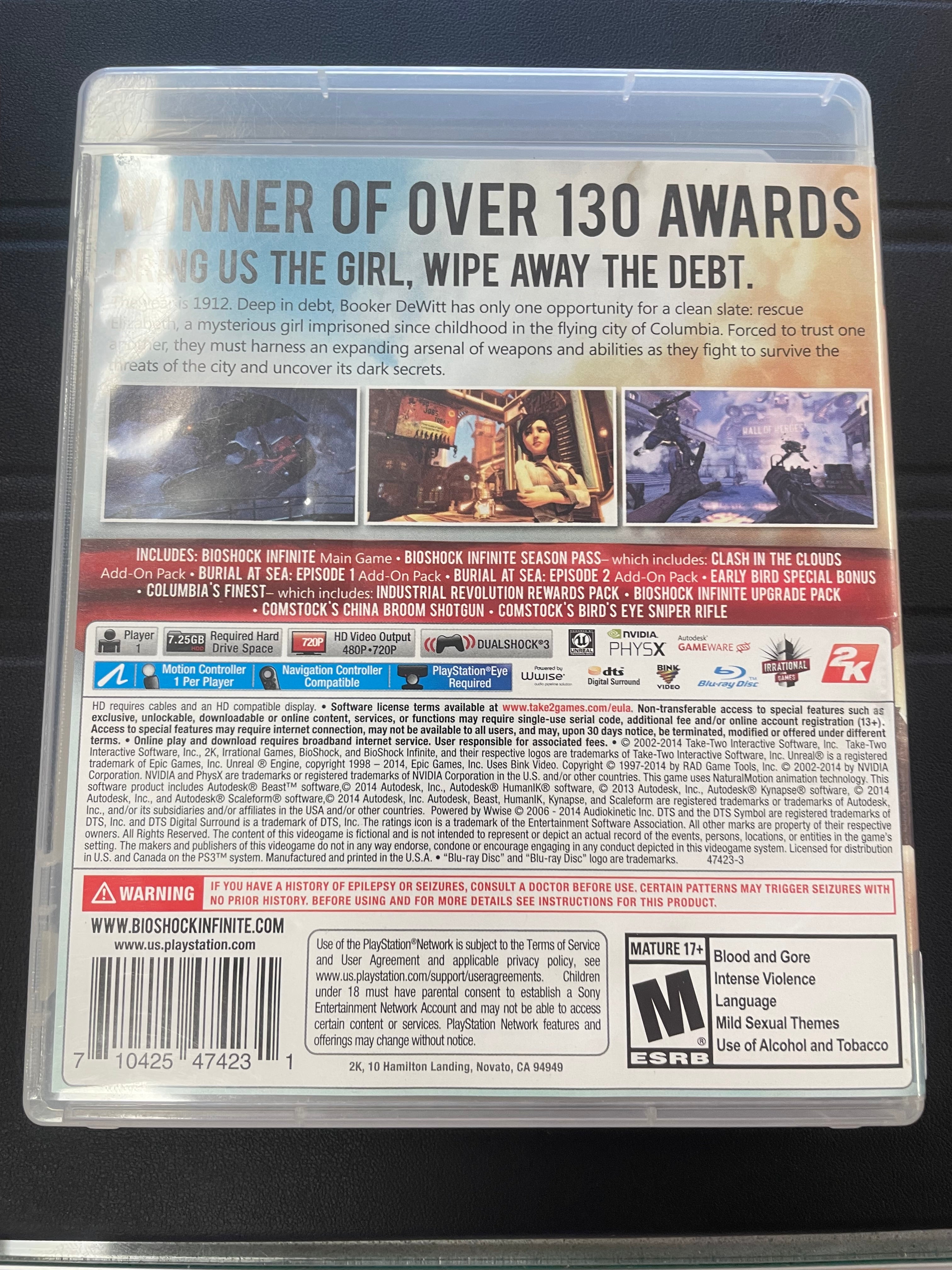 Bioshock Infinite The Complete Edition