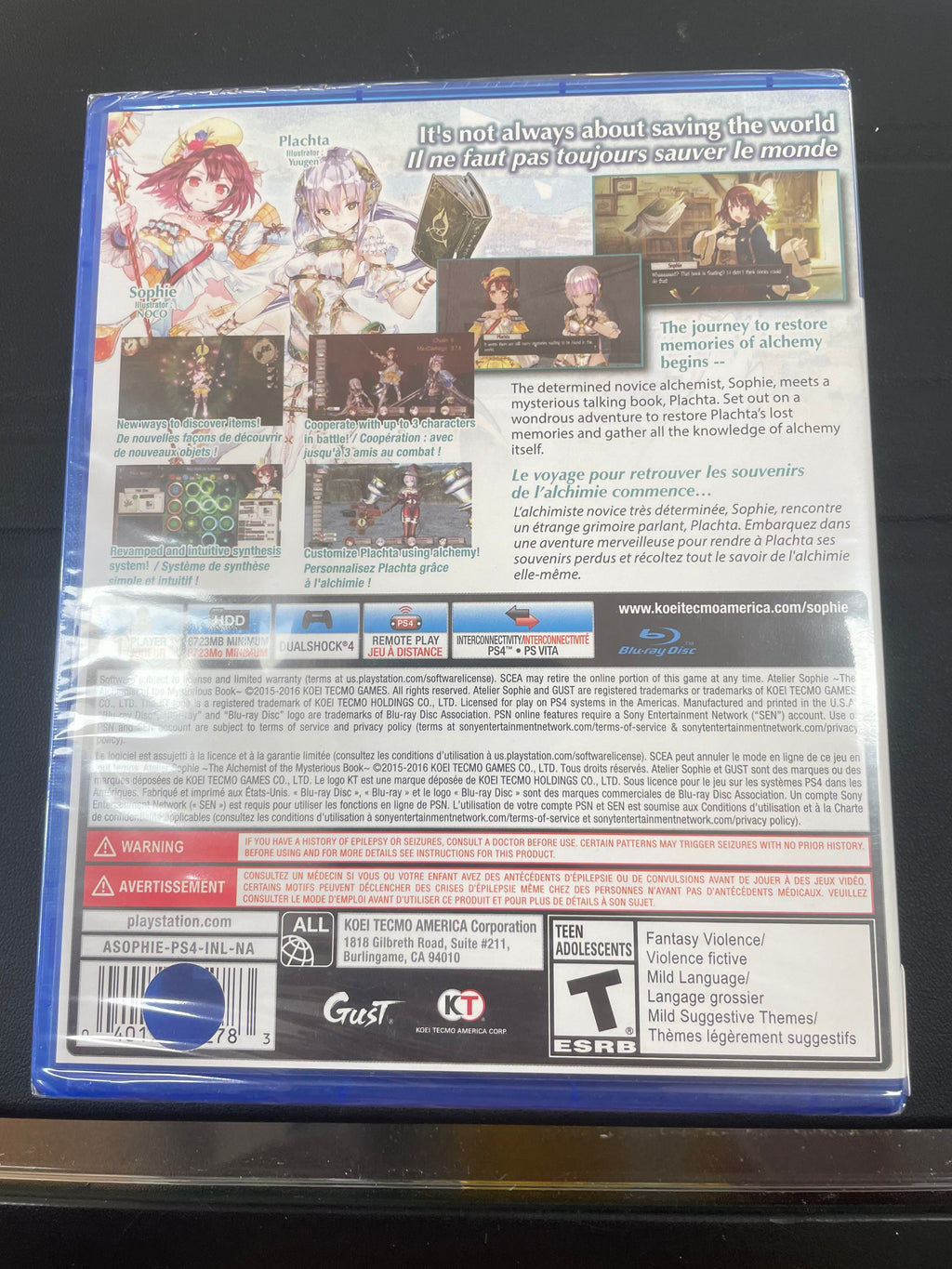 Atelier Sophie The Alchemist of the Mysterious book